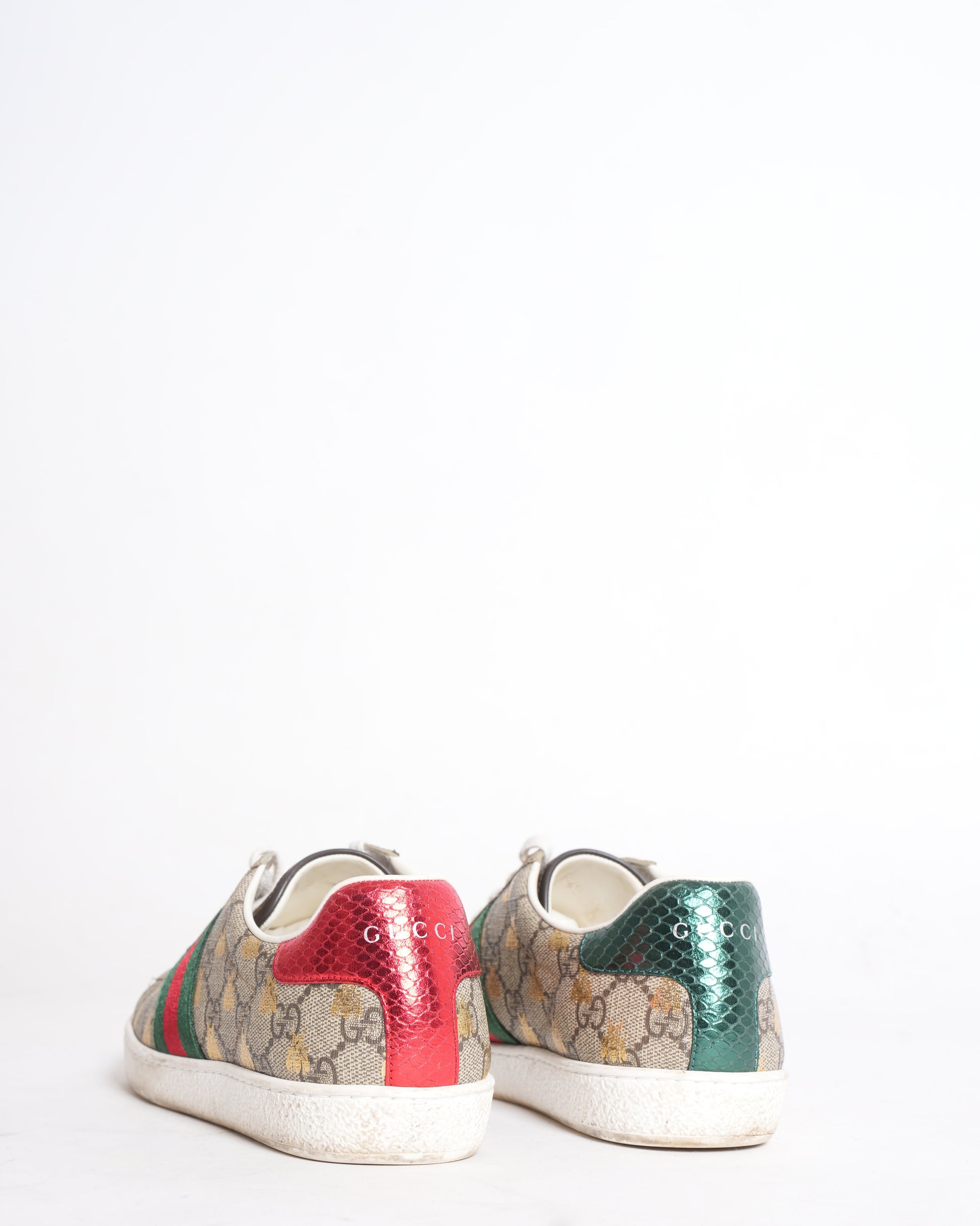 Gucci Ace GG Supreme lace up Shoes