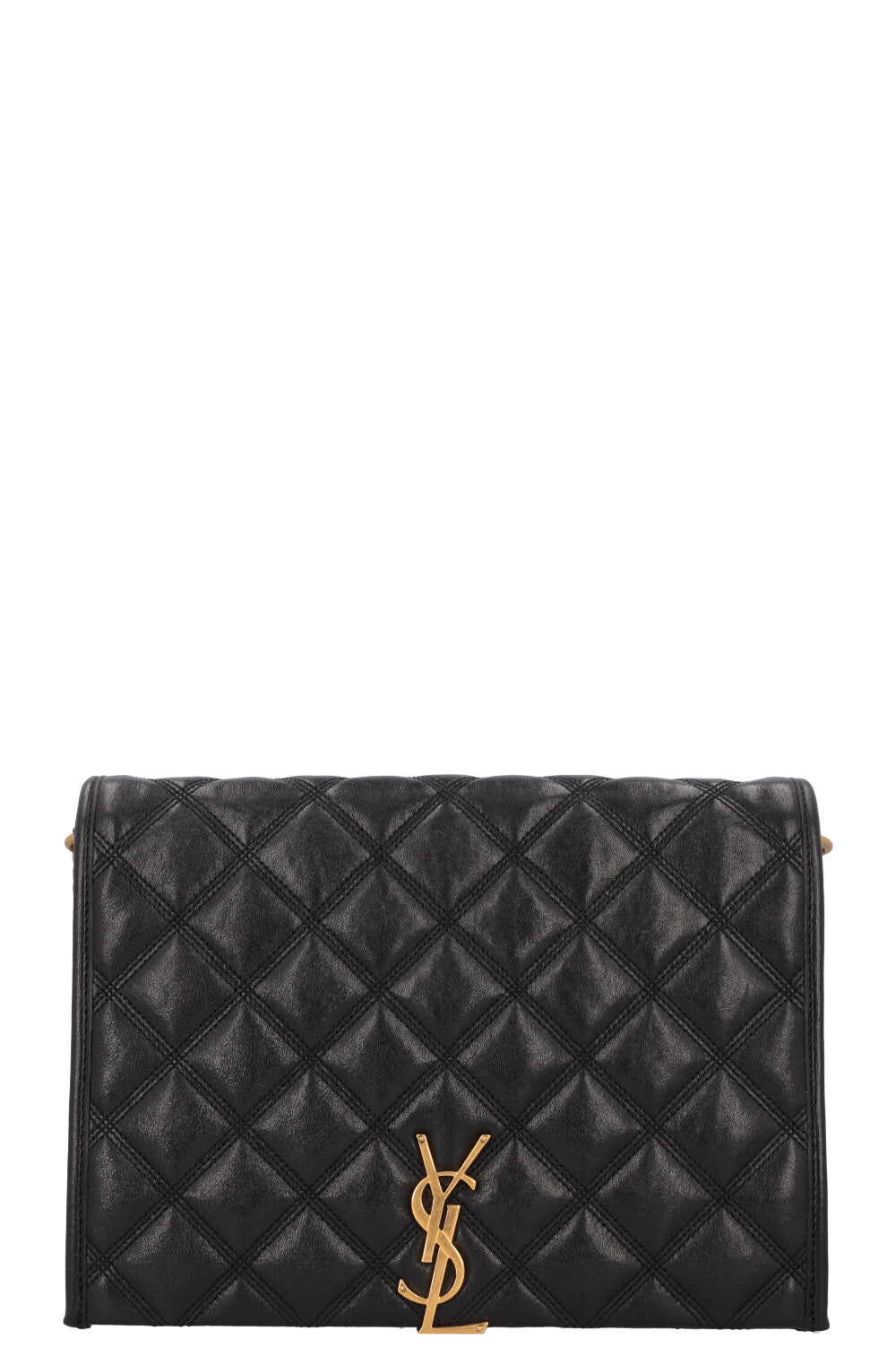 YSL Saint Laurent Crossbody Bag Becky Shoulder Bag Quilted Black