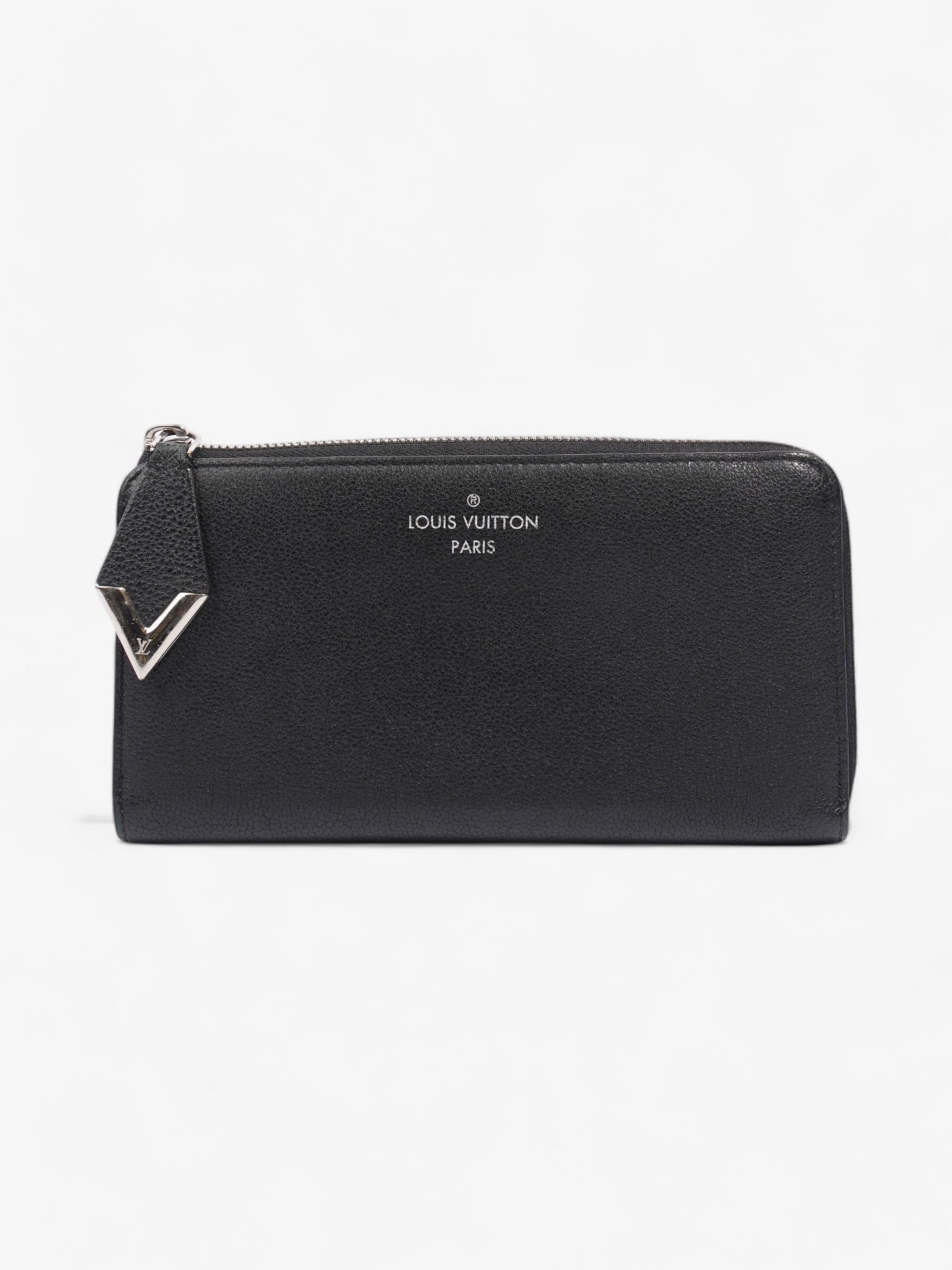 Louis Vuitton Comete Leather Black Wallet Case