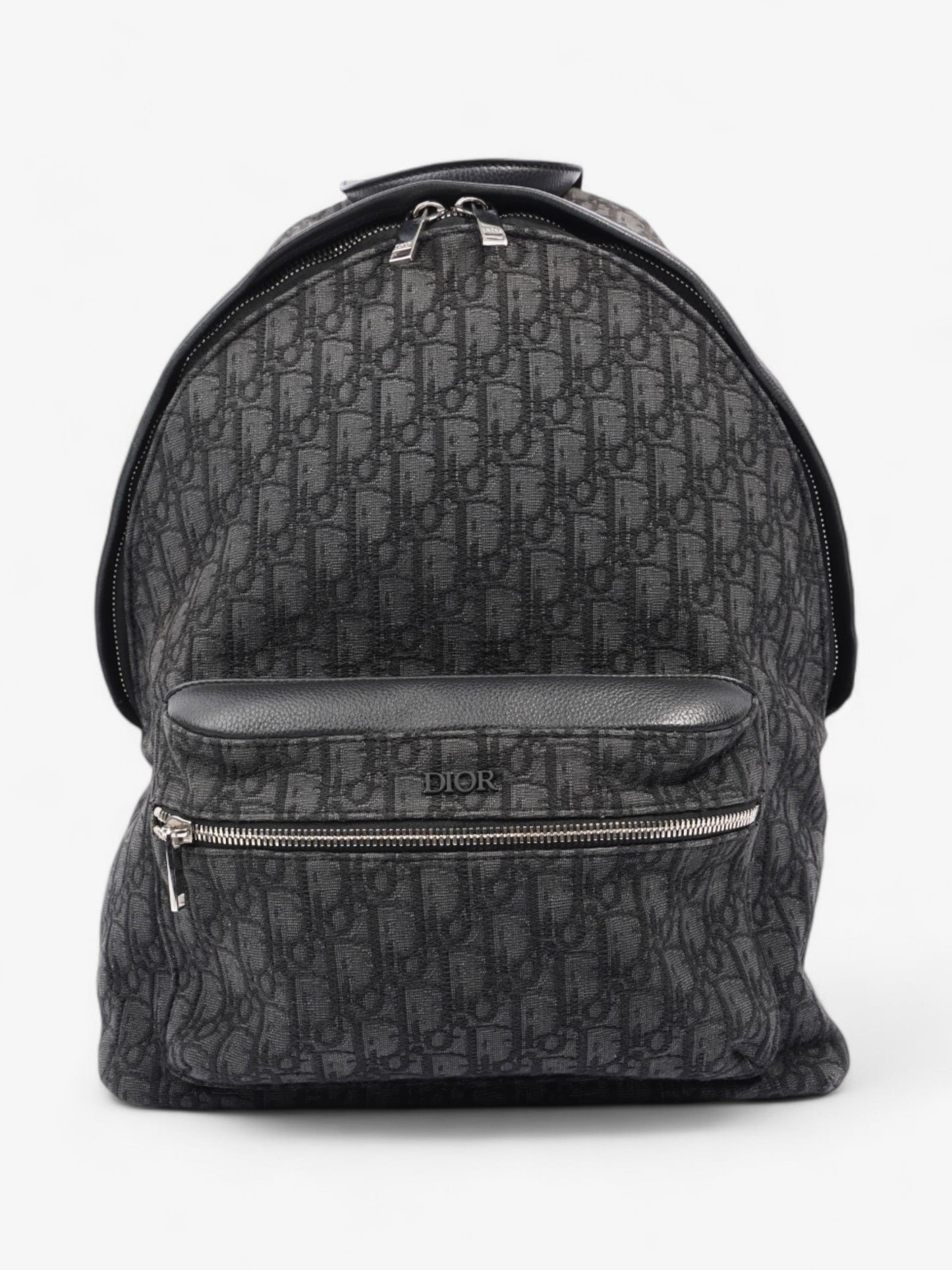 Dior Christian Trotter Backpack Oblique Canvas Black