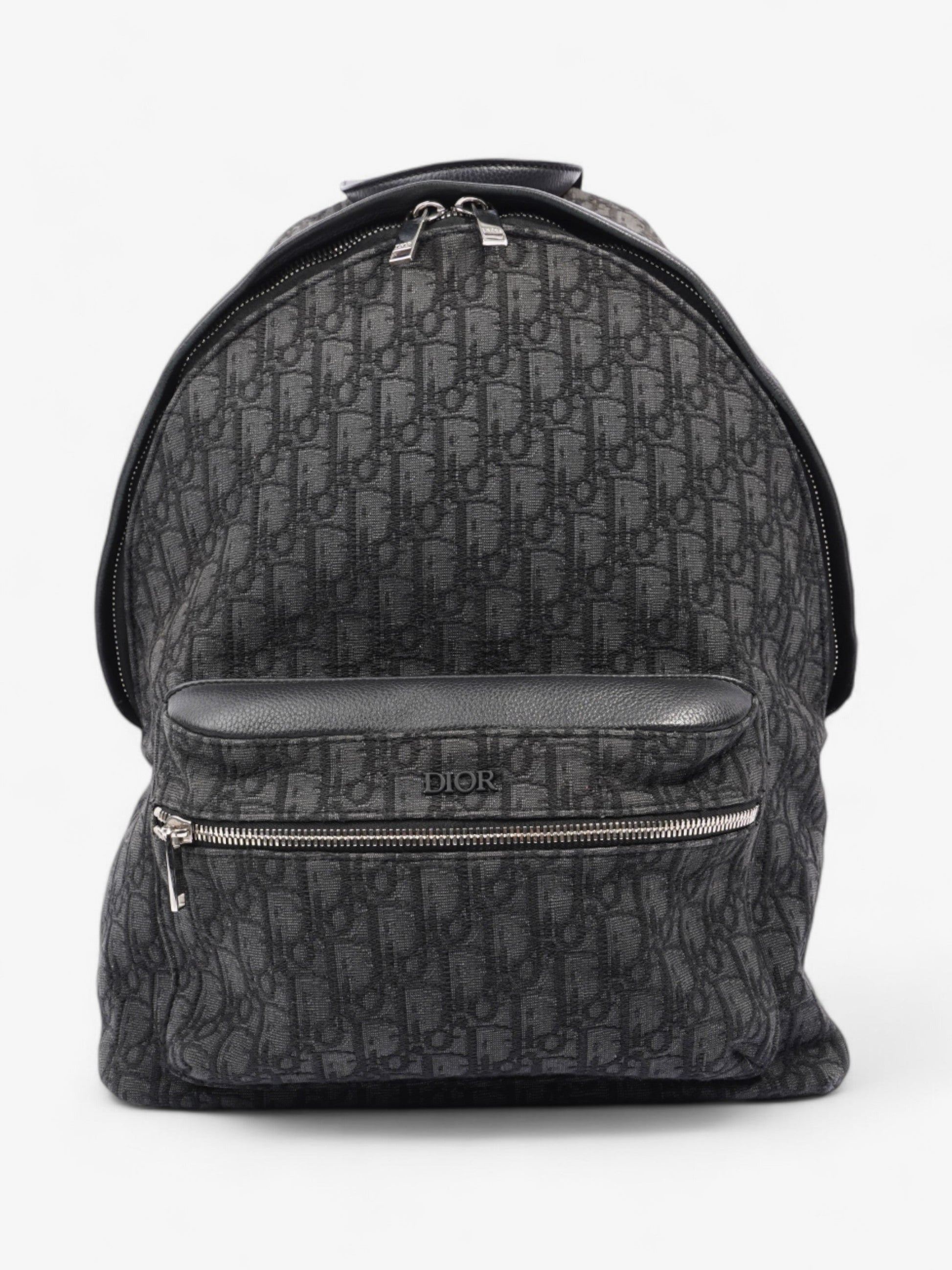 Dior Christian Trotter Backpack Oblique Canvas Black