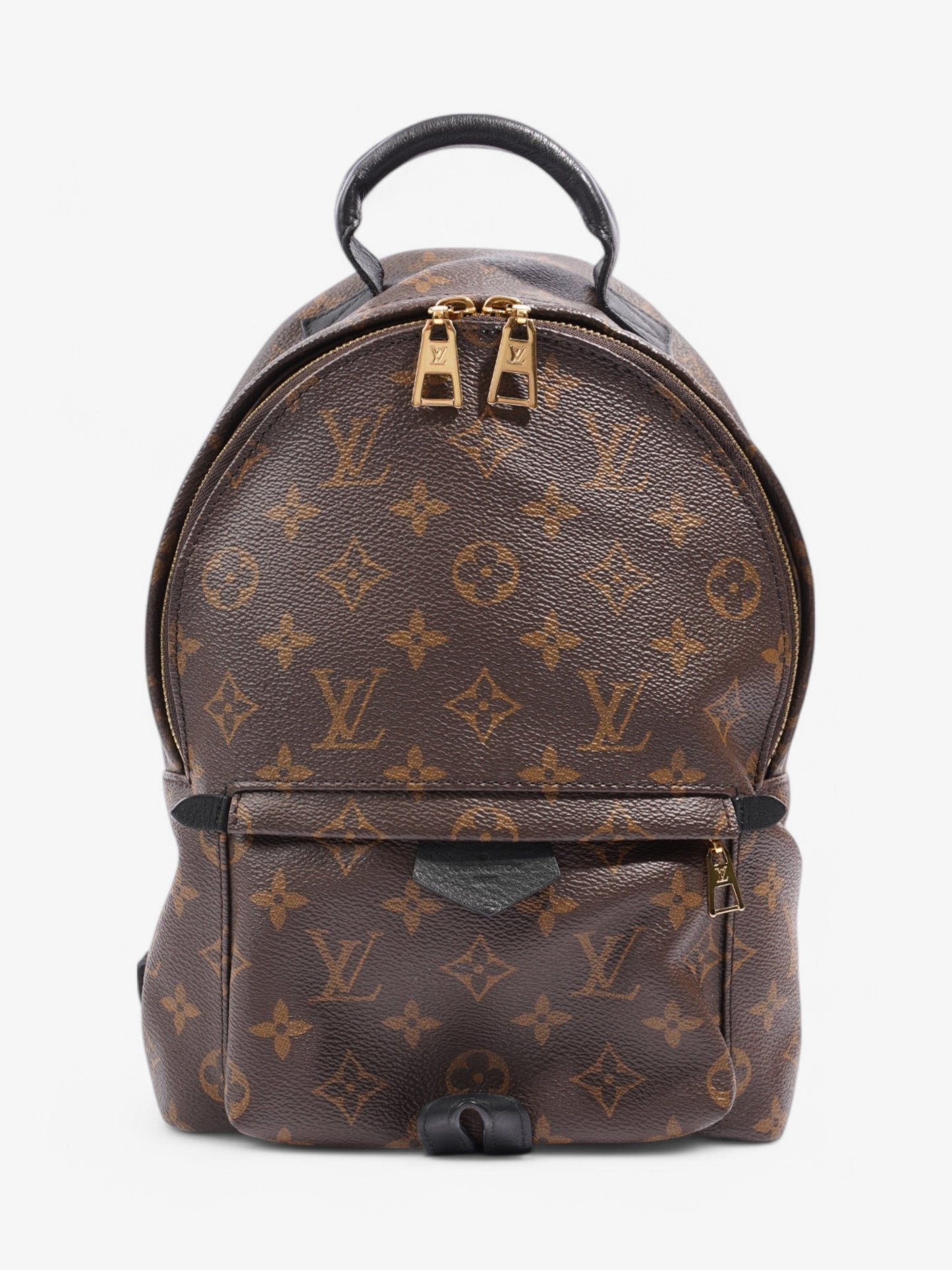 Louis Vuitton Palm Springs Coated Monogram Canvas Coated Canvas Black Apparel Canvas Medium