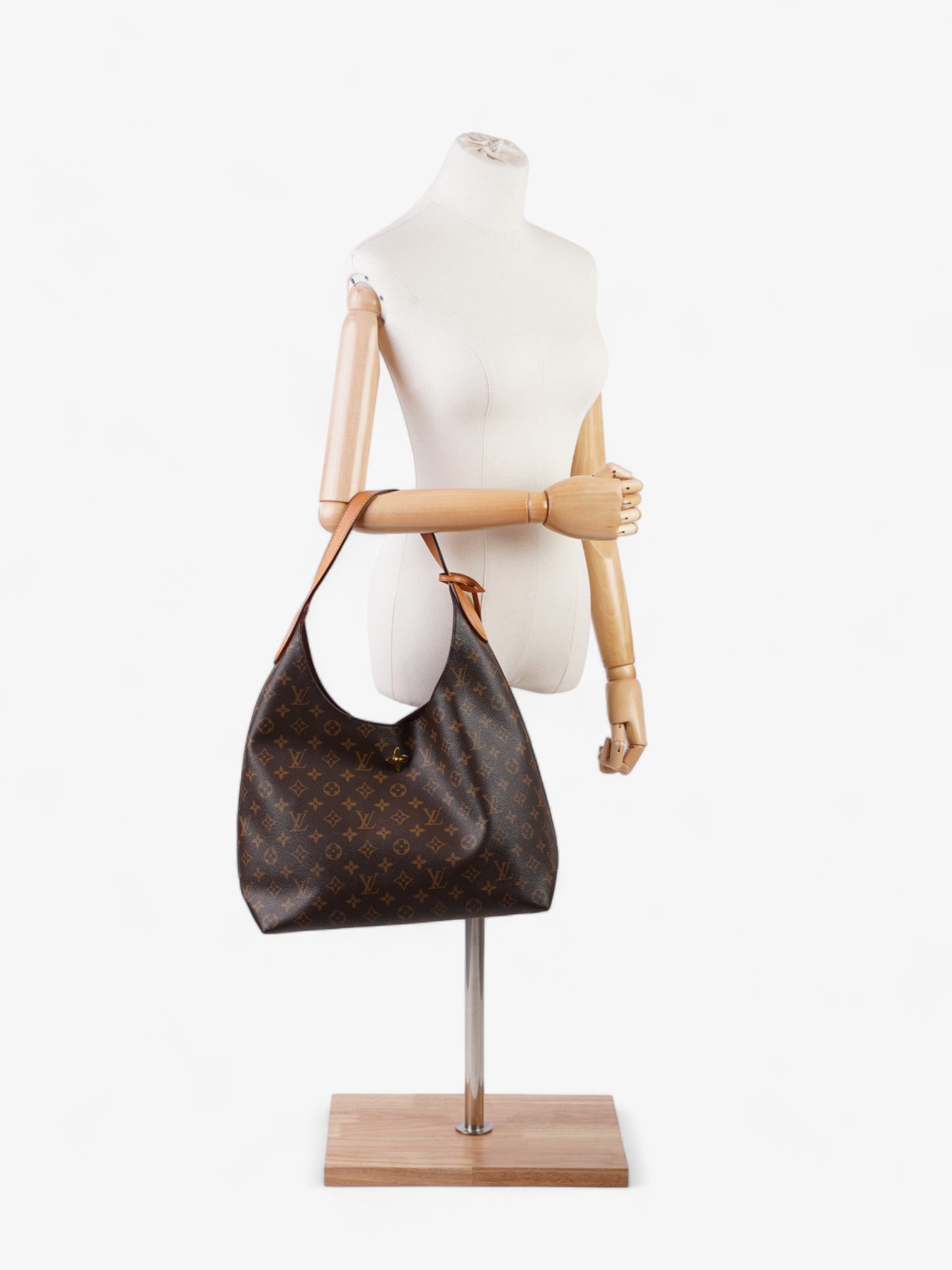 Louis Vuitton Flower Hobo Coated Monogram Canvas Coated Canvas Apparel Canvas 1
