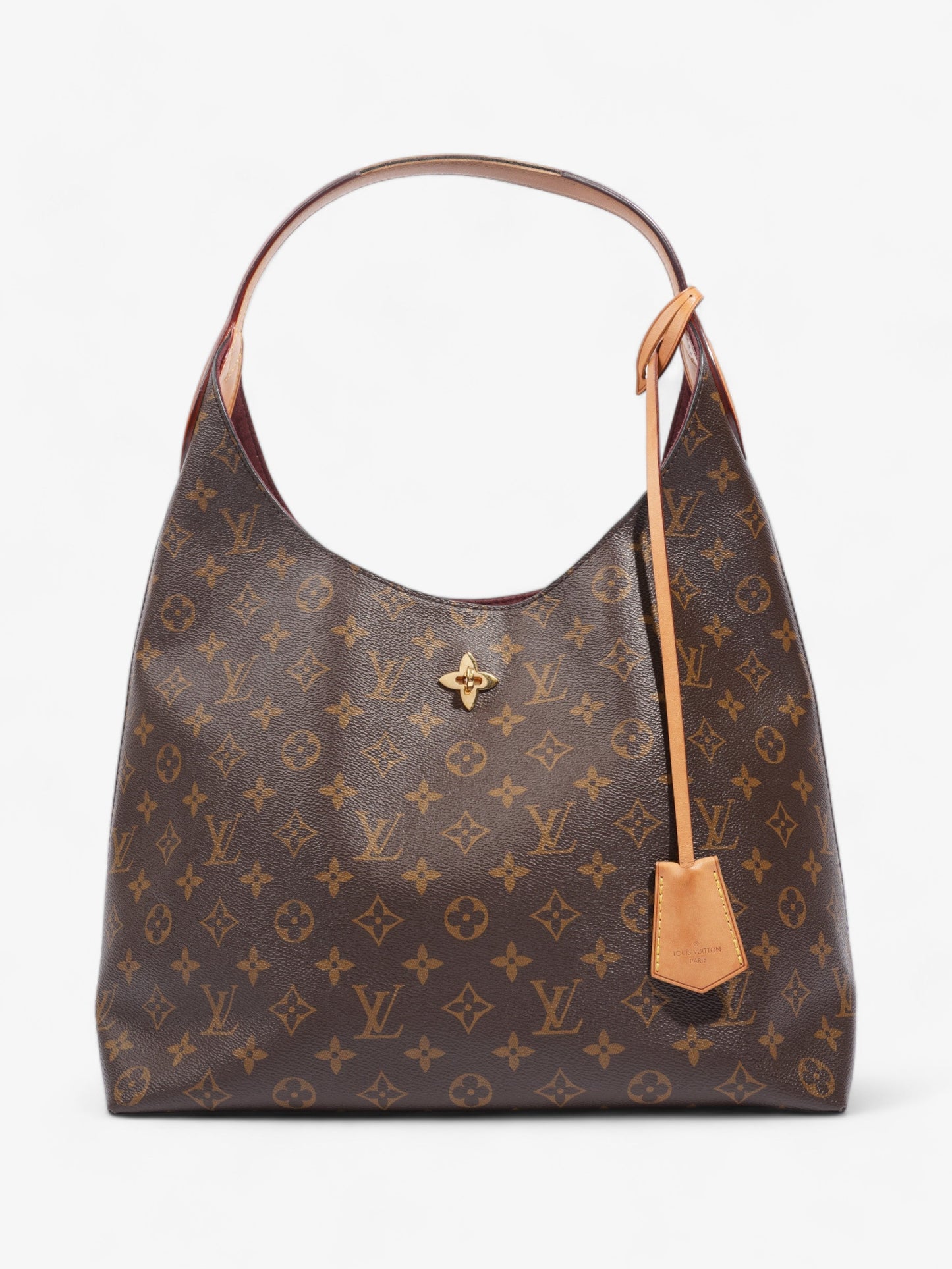 Louis Vuitton Flower Hobo Coated Monogram Canvas Coated Canvas Apparel Canvas 1