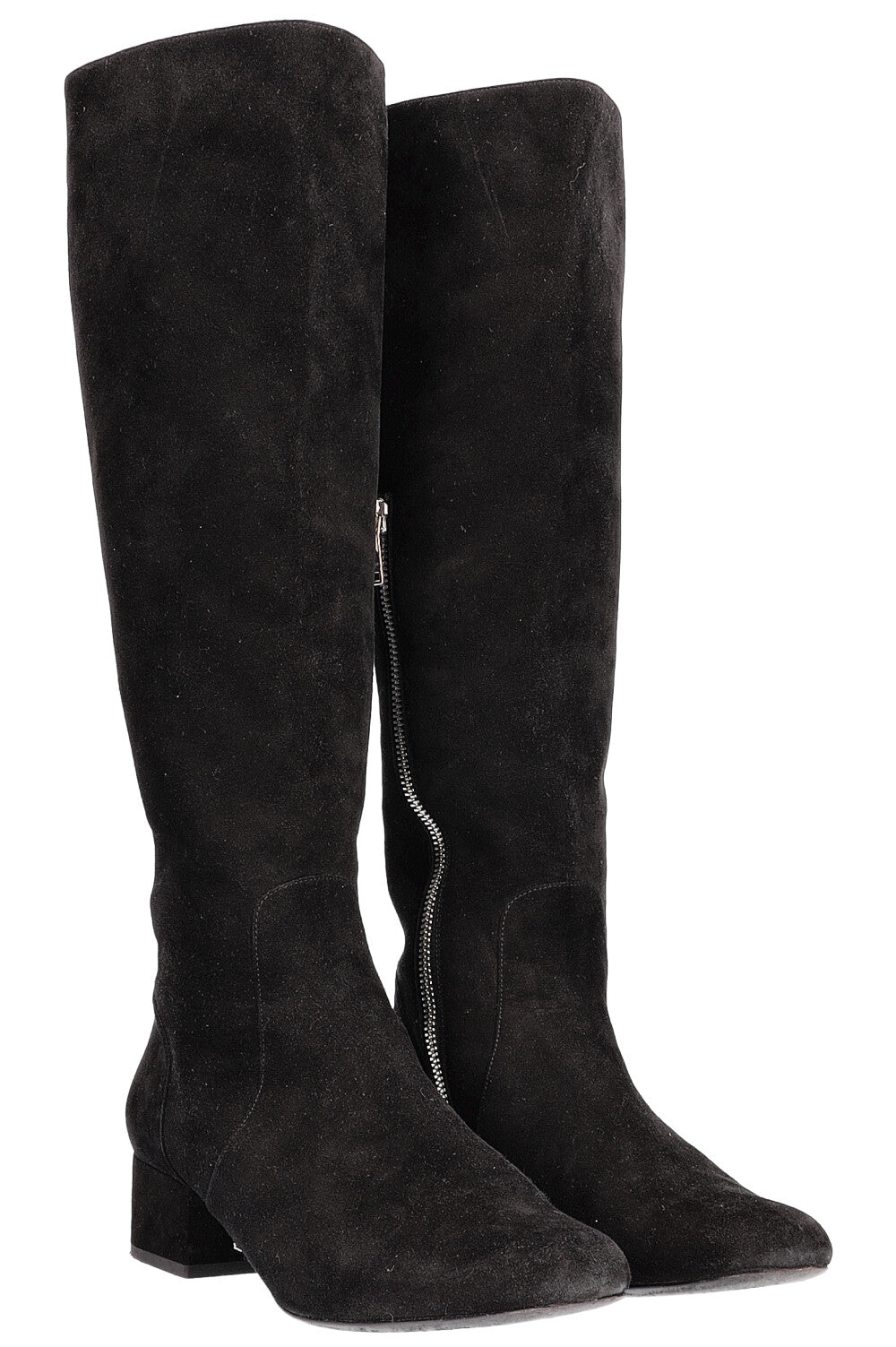 Boots Suede Black Shoes