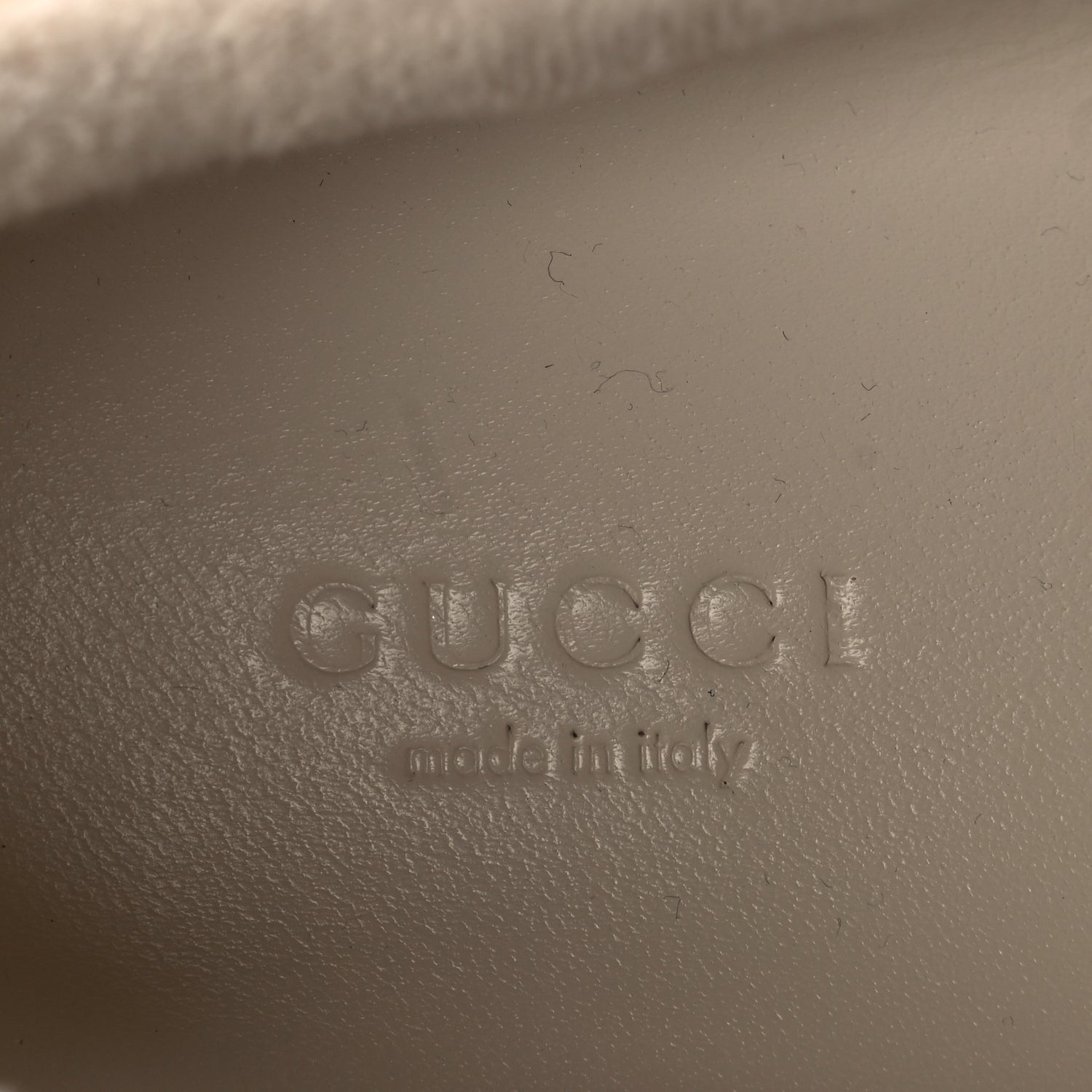 Gucci Calfskin GG Supreme Crystals Web Screener Sneakers Beige Ebony Wild Rose