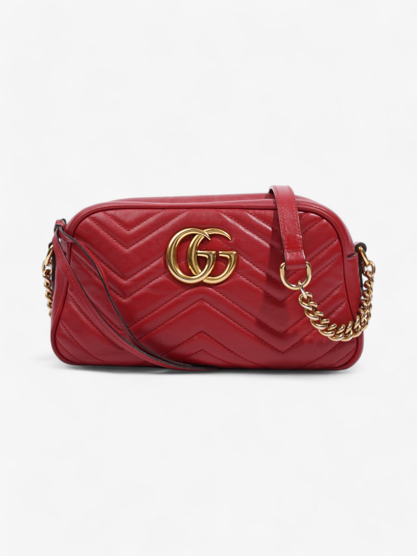 Gucci Marmont Small Crossbody Bag Leather Matelasse 17