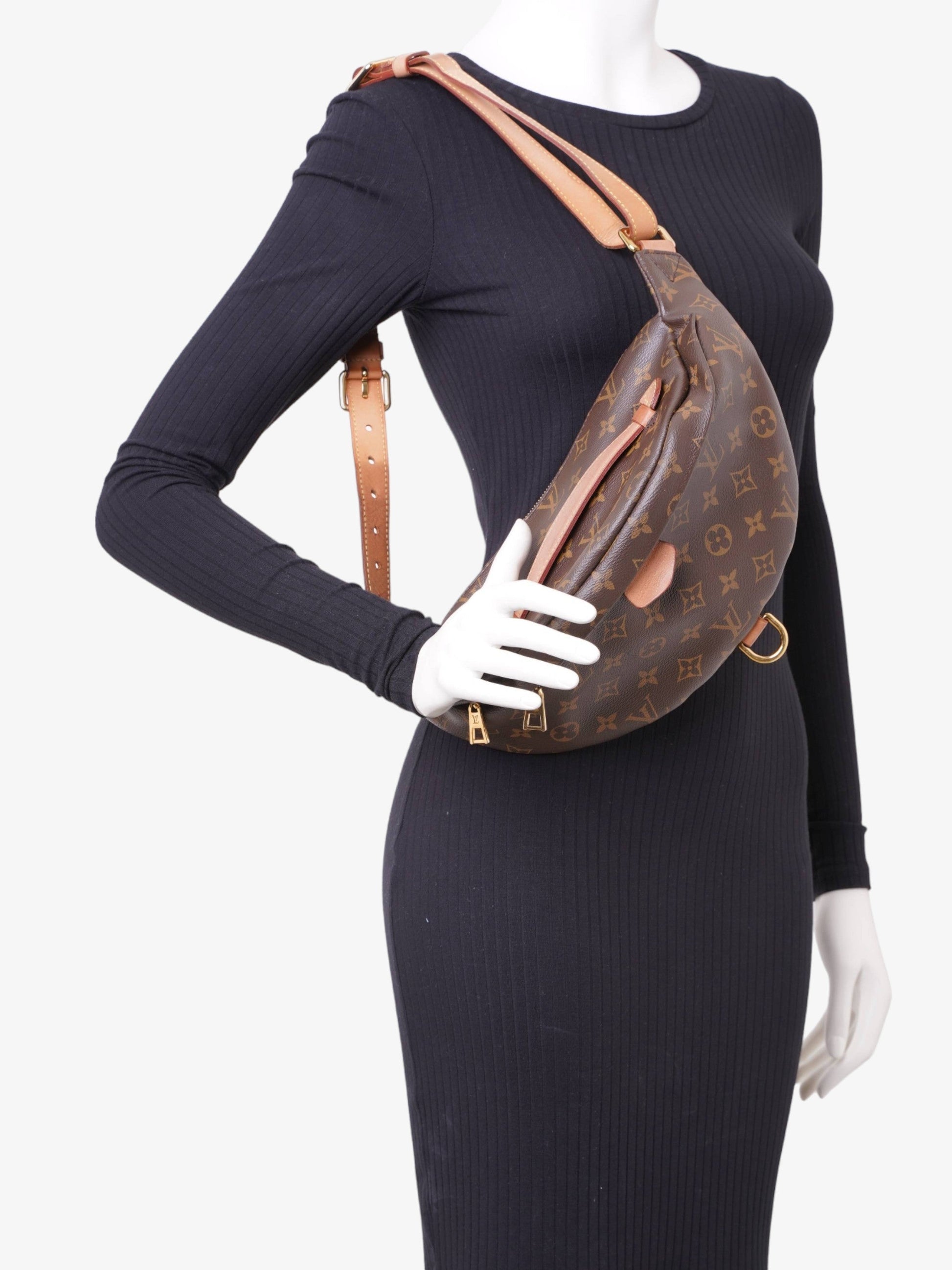 Louis Vuitton Bumbag Coated Monogram Canvas Coated Canvas Apparel Canvas 6