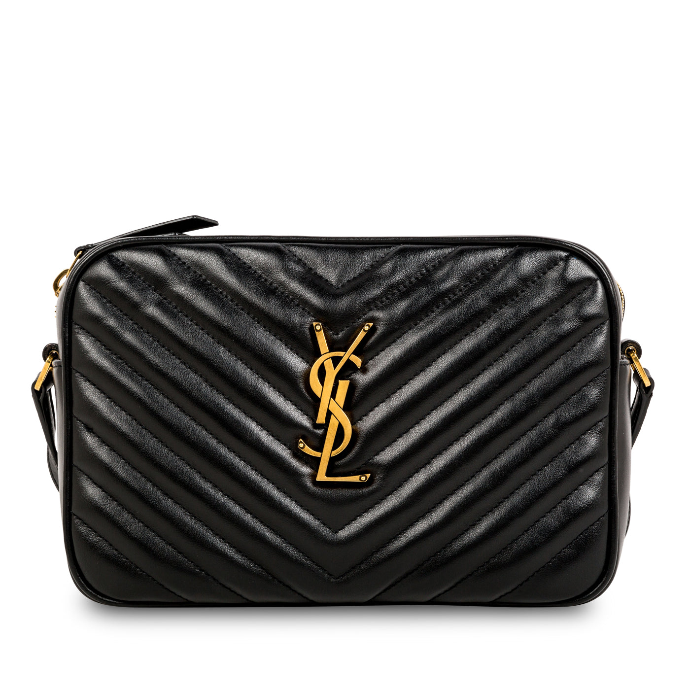 YSL Saint Laurent Lou Crossbody Black Crossbody Bag Crossbody Black Ghqw