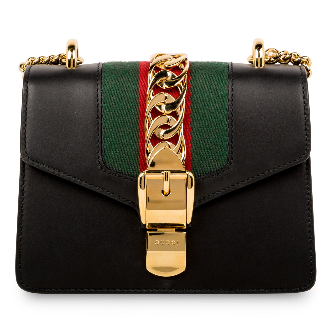 Gucci Sylvie Bag Leather Mini Shoulder Bag
