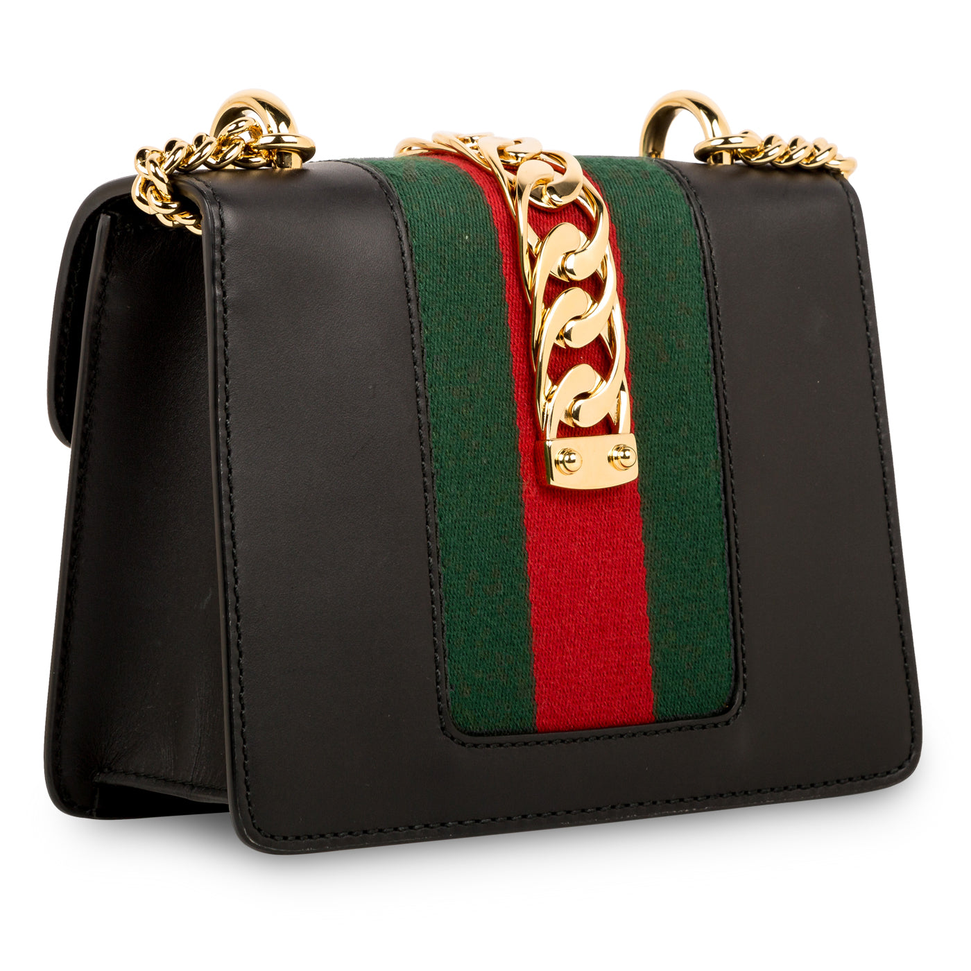 Gucci Sylvie Bag Leather Mini Shoulder Bag