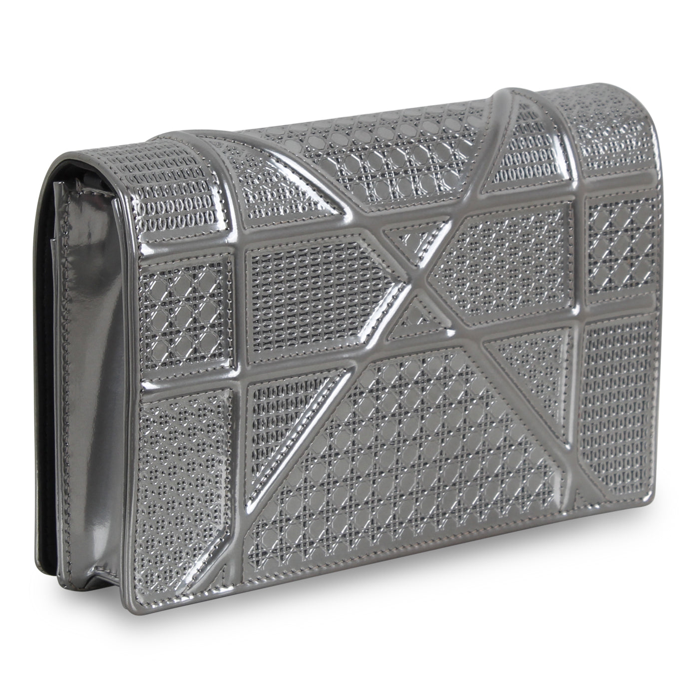 Dior Christian ama Woc Metallic Shoulder Bag