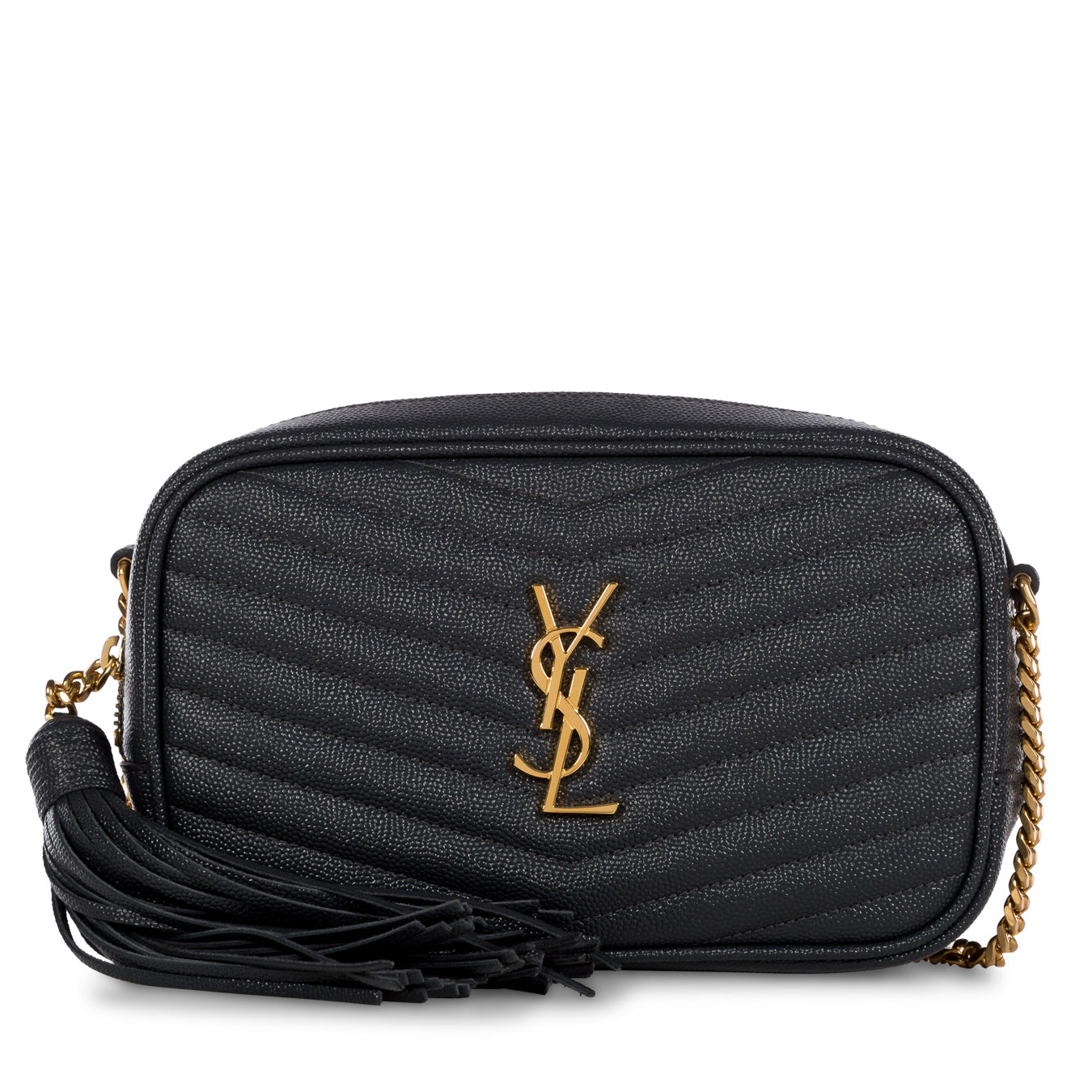 YSL Saint Laurent Lou Crossbody Bag Leather Mini Crossbody Bag 3