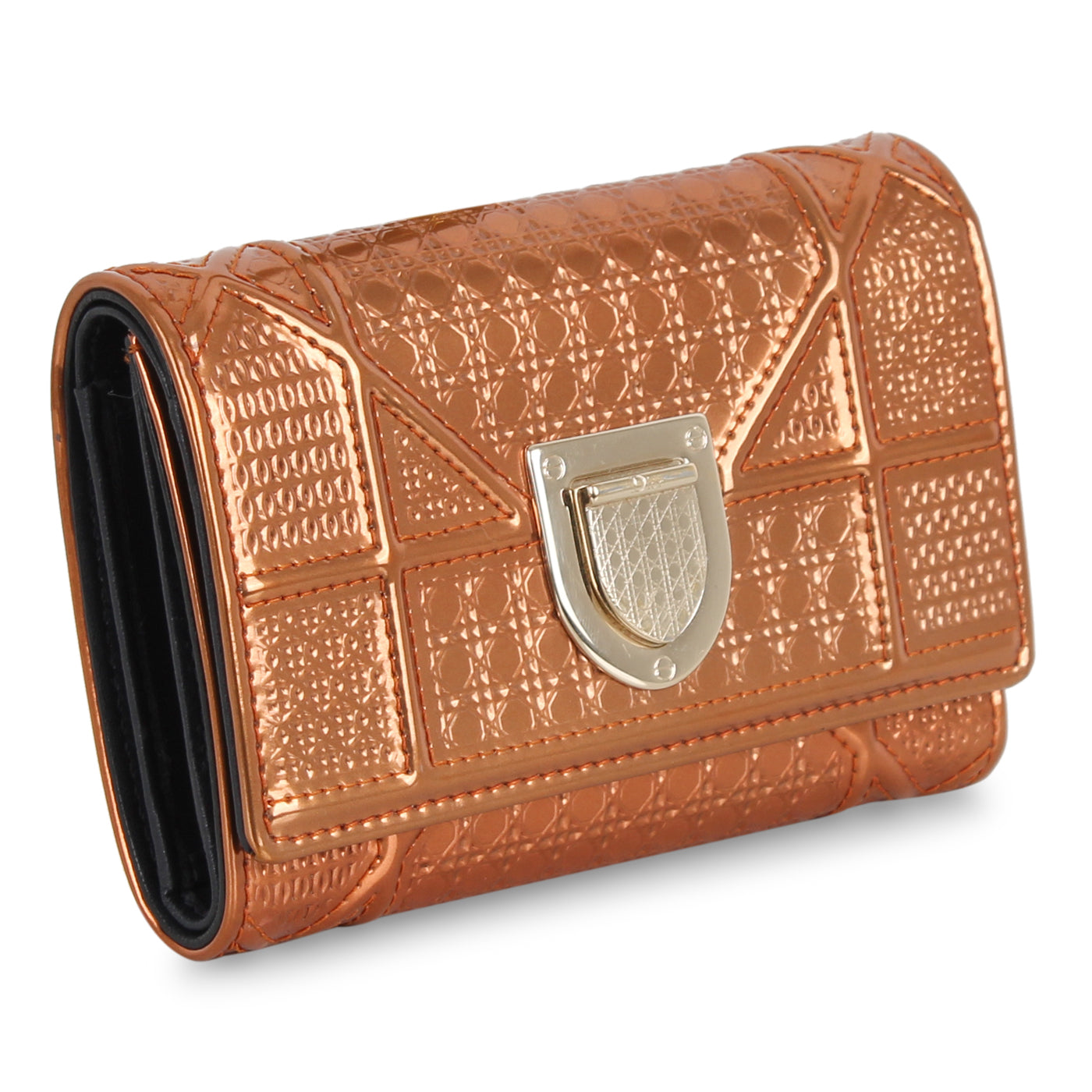 Dior Christian ama Purse Bronze Shoulder Bag
