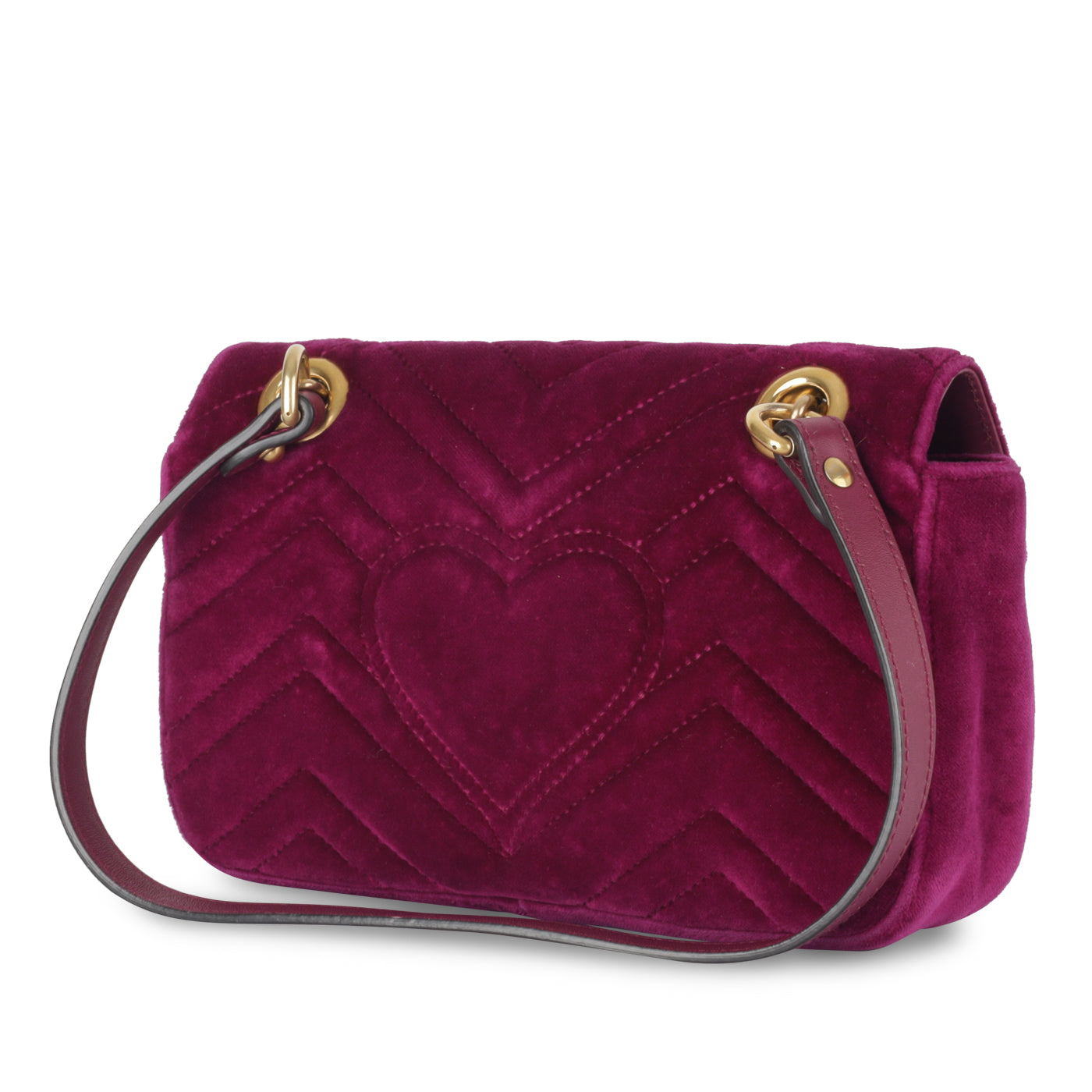 Gucci Marmont Bag Velvet Mini Flap Shoulder Bag