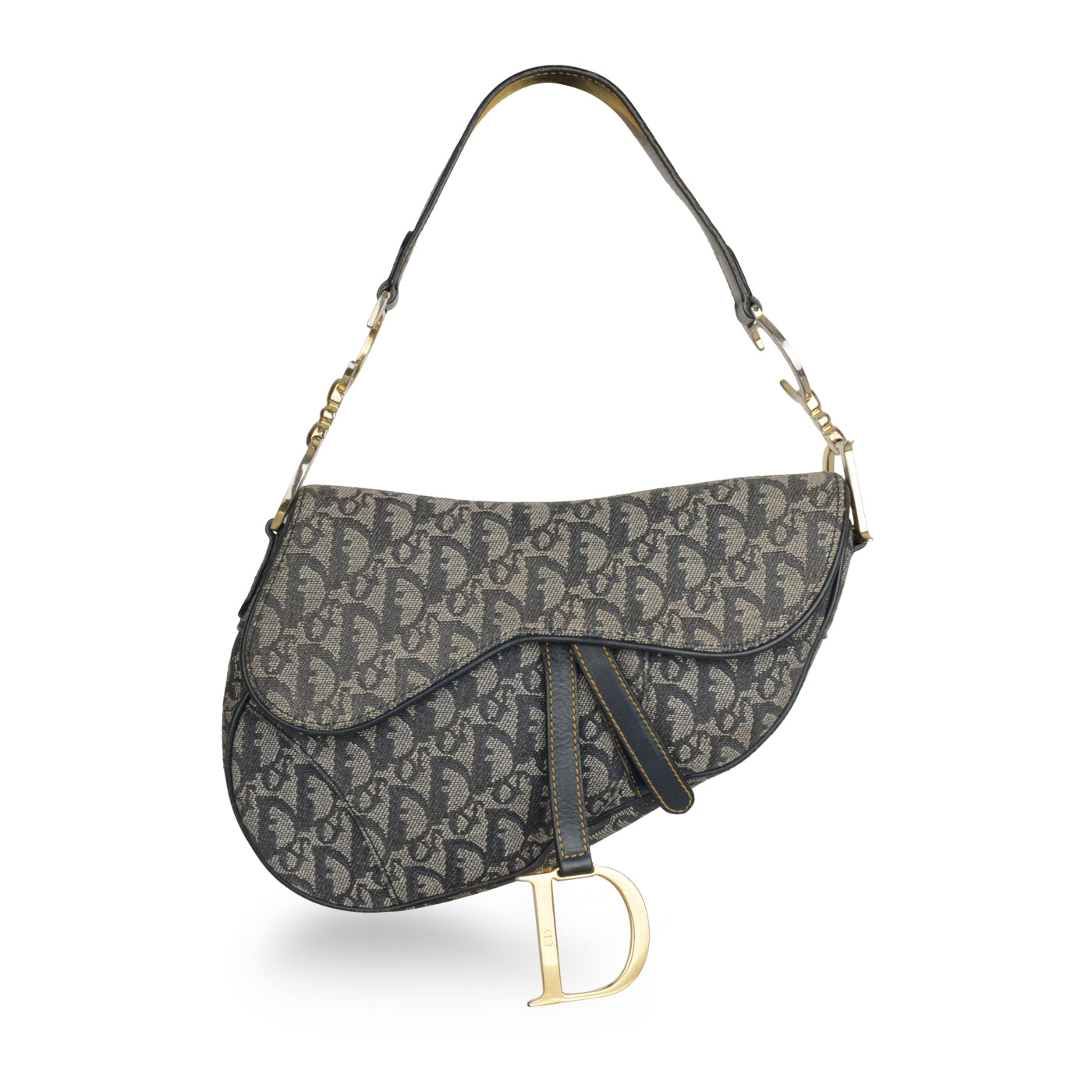 Dior Christian Saddle Bag Oblique Shoulder Bag