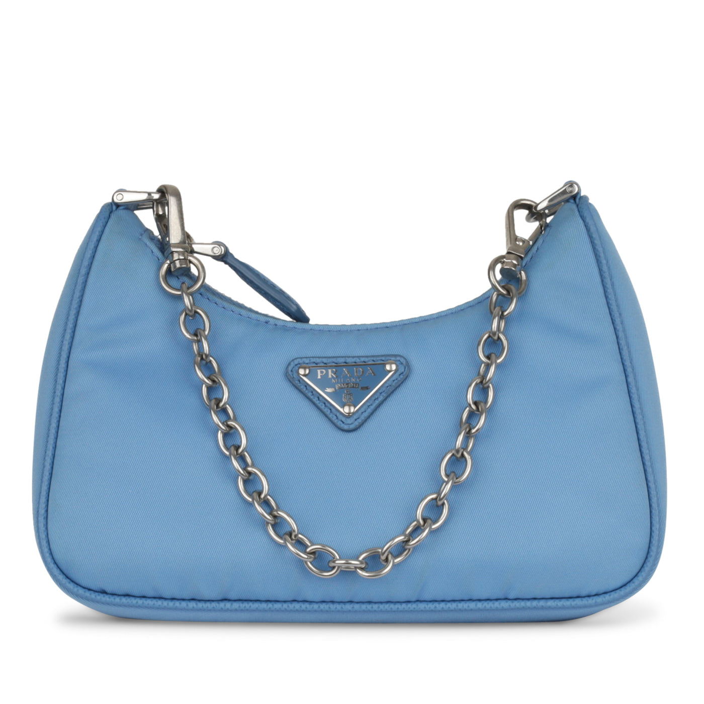 Prada Re Edition Shoulder Bag Mini Cornflower Blue Shw