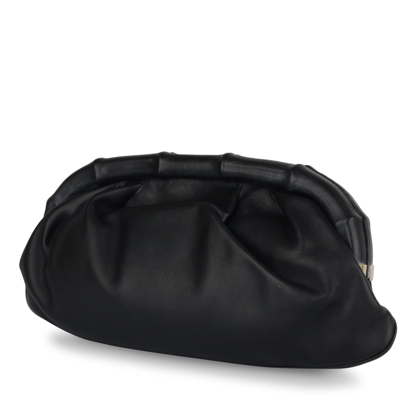 Gucci Bamboo Frame Clutch Crossbody Bag