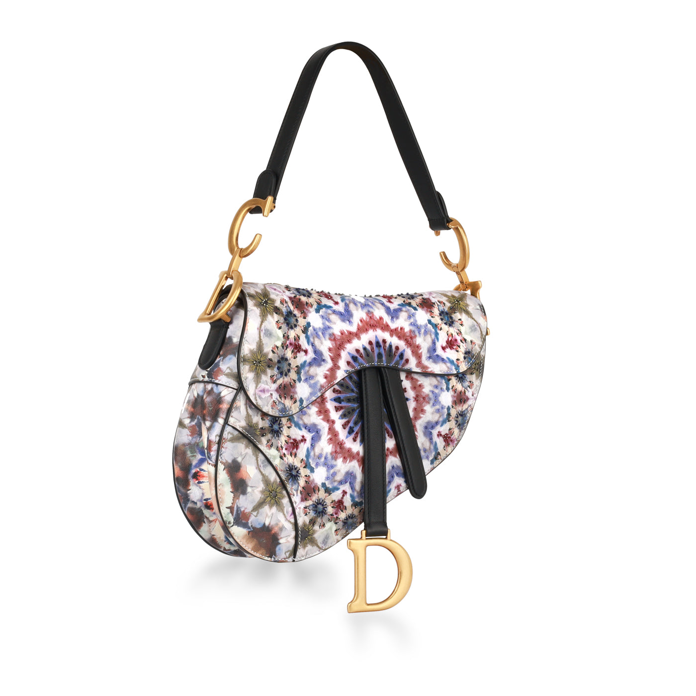 Dior Christian Saddle Bag Kaleiscopic Shoulder Bag Bag Kaleidiorscopic Ghw