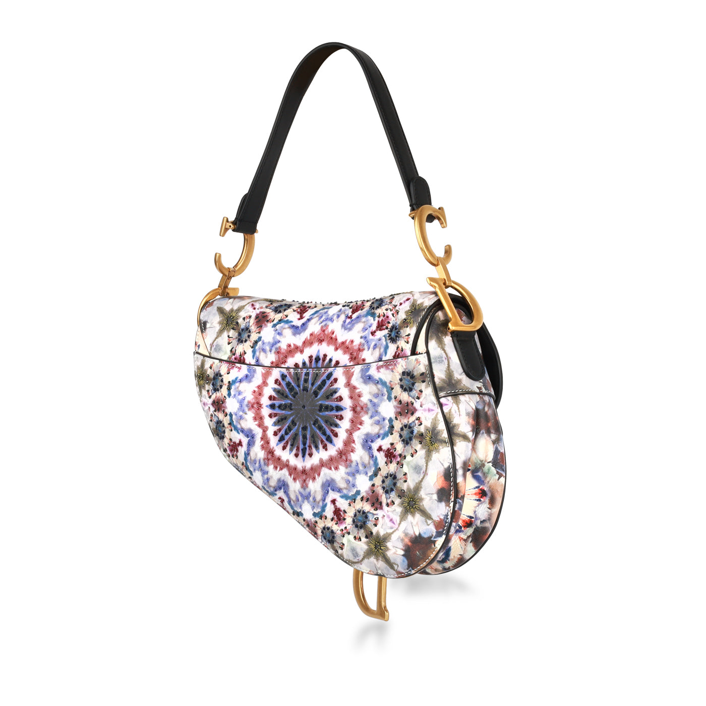 Dior Christian Saddle Bag Kaleiscopic Shoulder Bag Bag Kaleidiorscopic Ghw