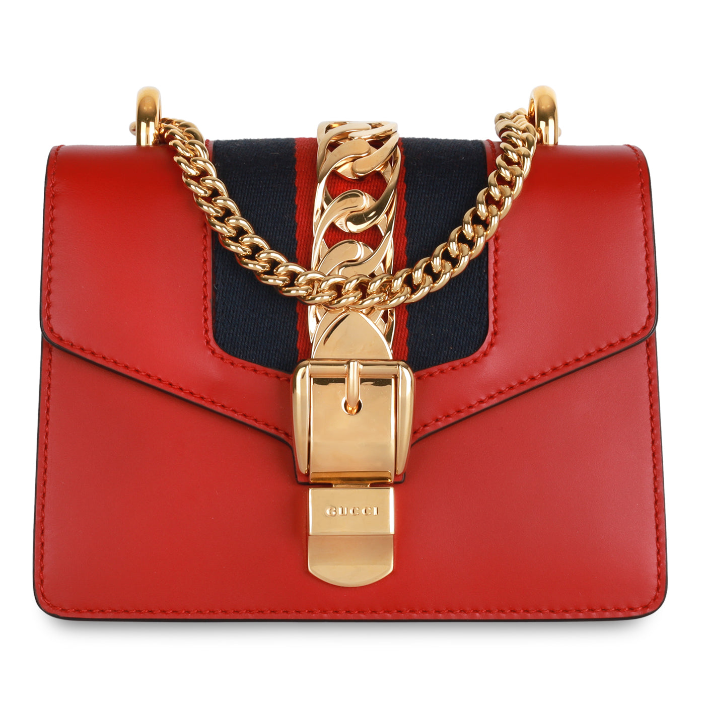 Gucci Sylvie Bag Mini Chain Shoulder Bag Chain Bag