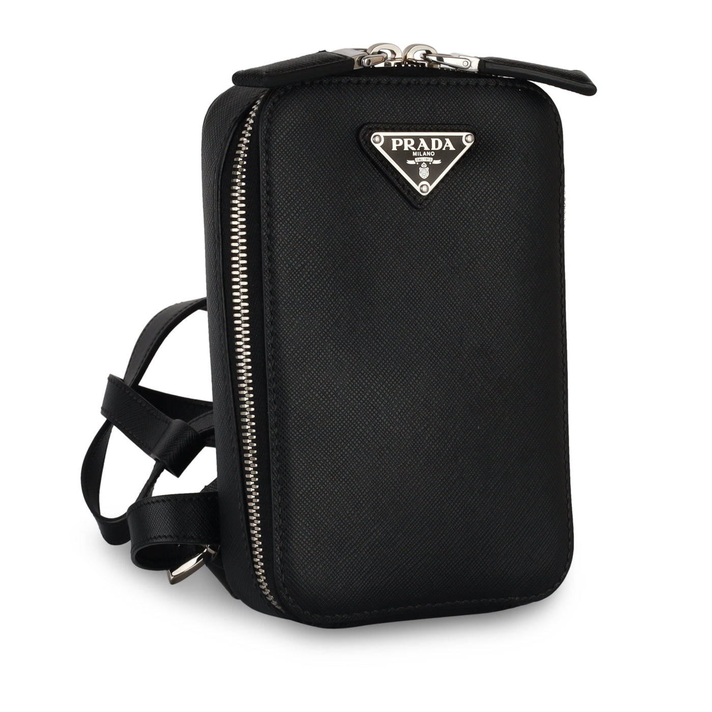 Prada Brique Crossbody Saffiano Crossbody Bag