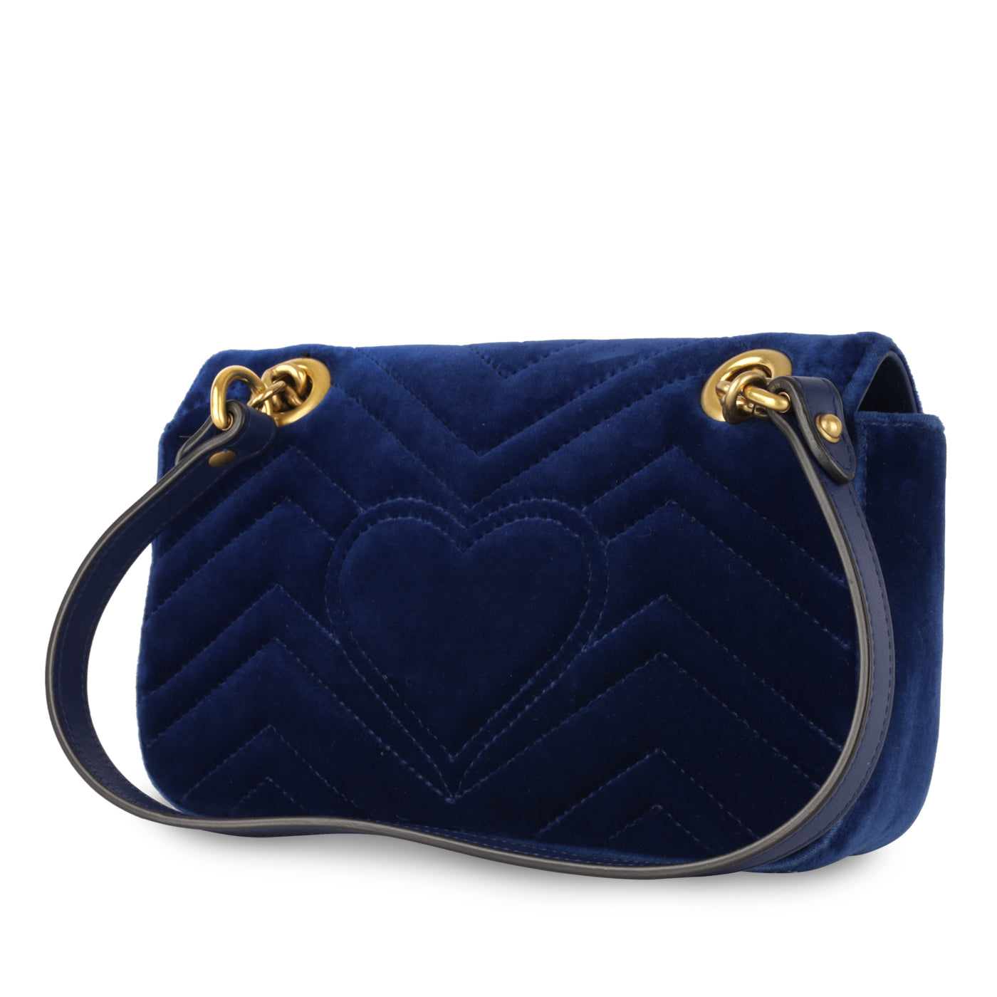 Gucci Marmont Velvet Shoulder Bag Mini Velvet Ghw