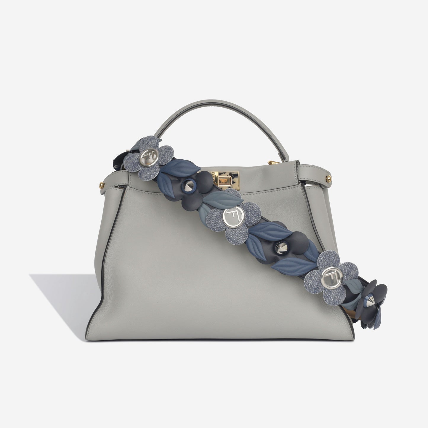 Fendi Floral Strap Crossbody Bag