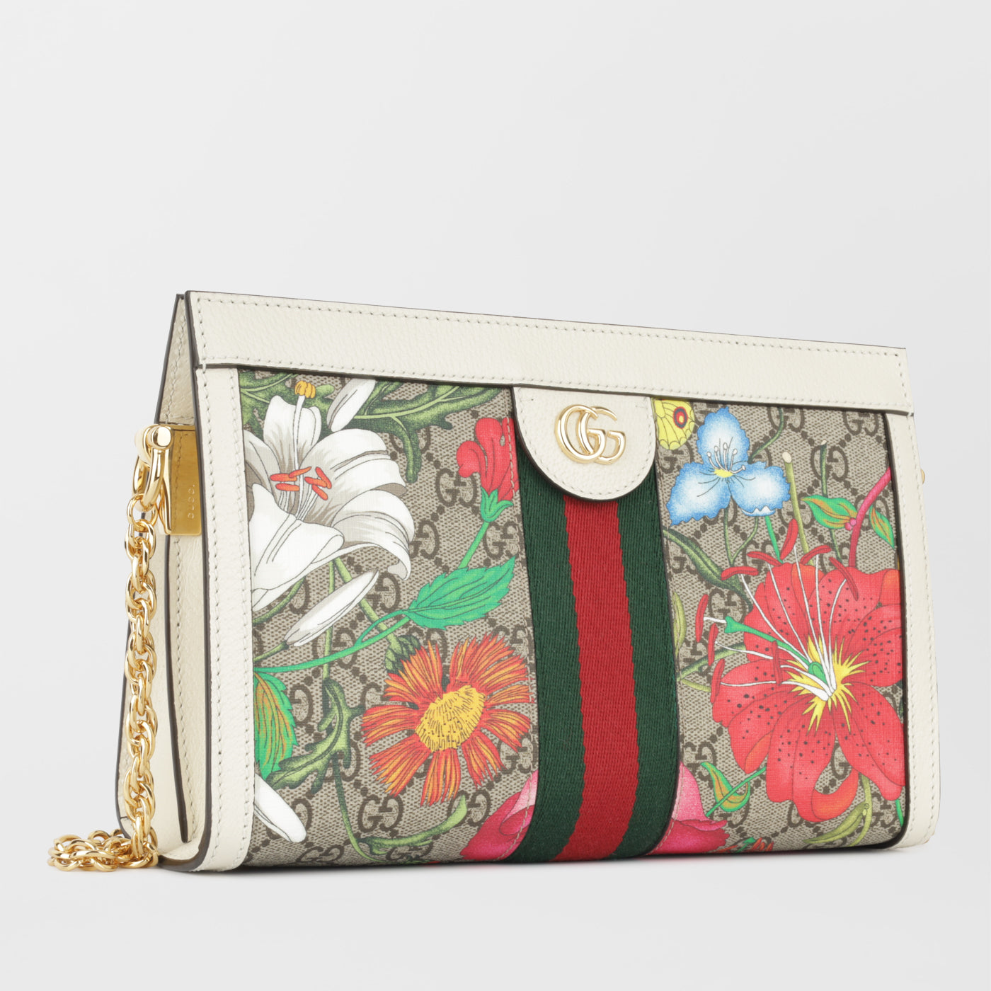 Gucci Floral Ophidia Shoulder Bag Crossbody Bag