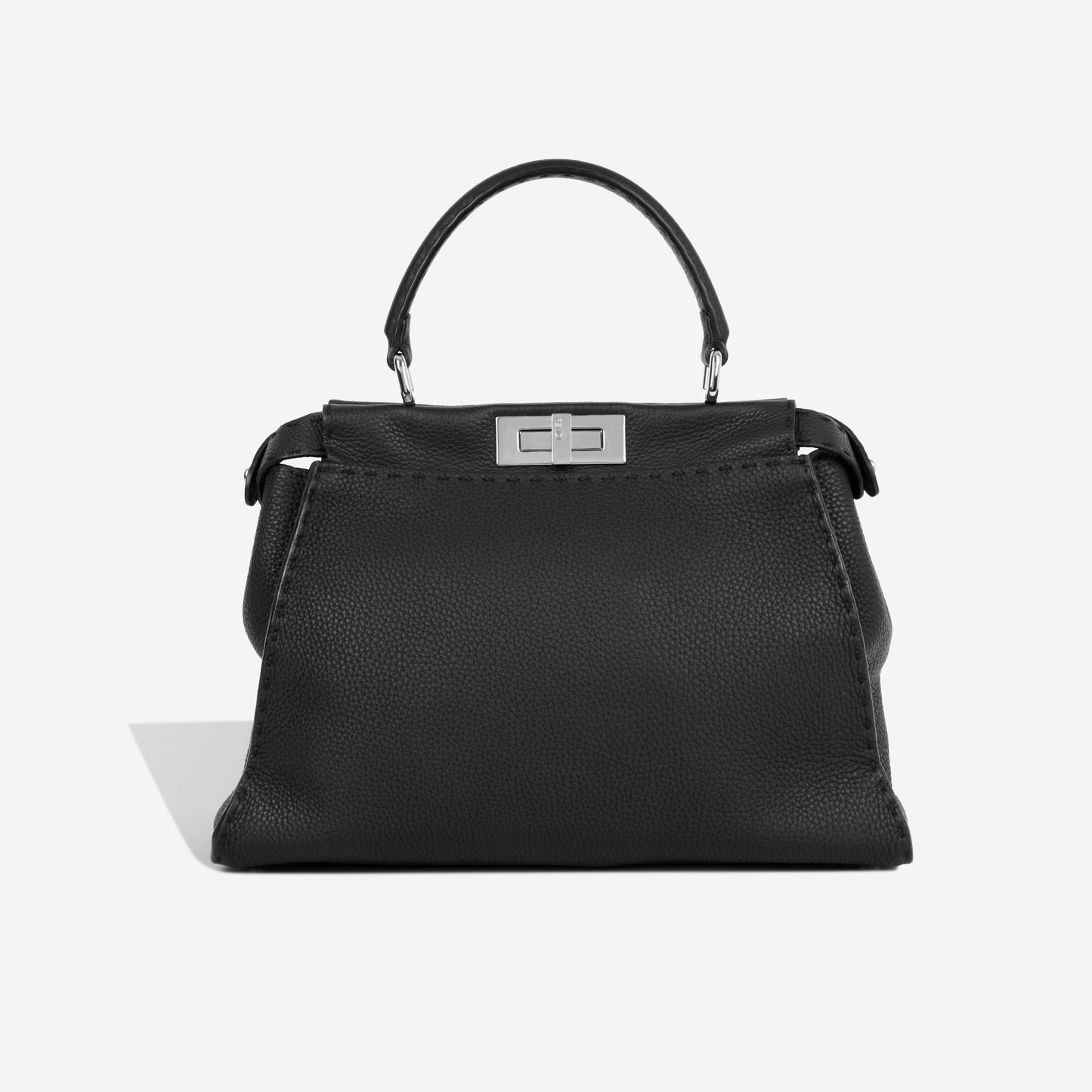 Fendi Peekaboo Tote Bag Medium Cuoio Romano Shw