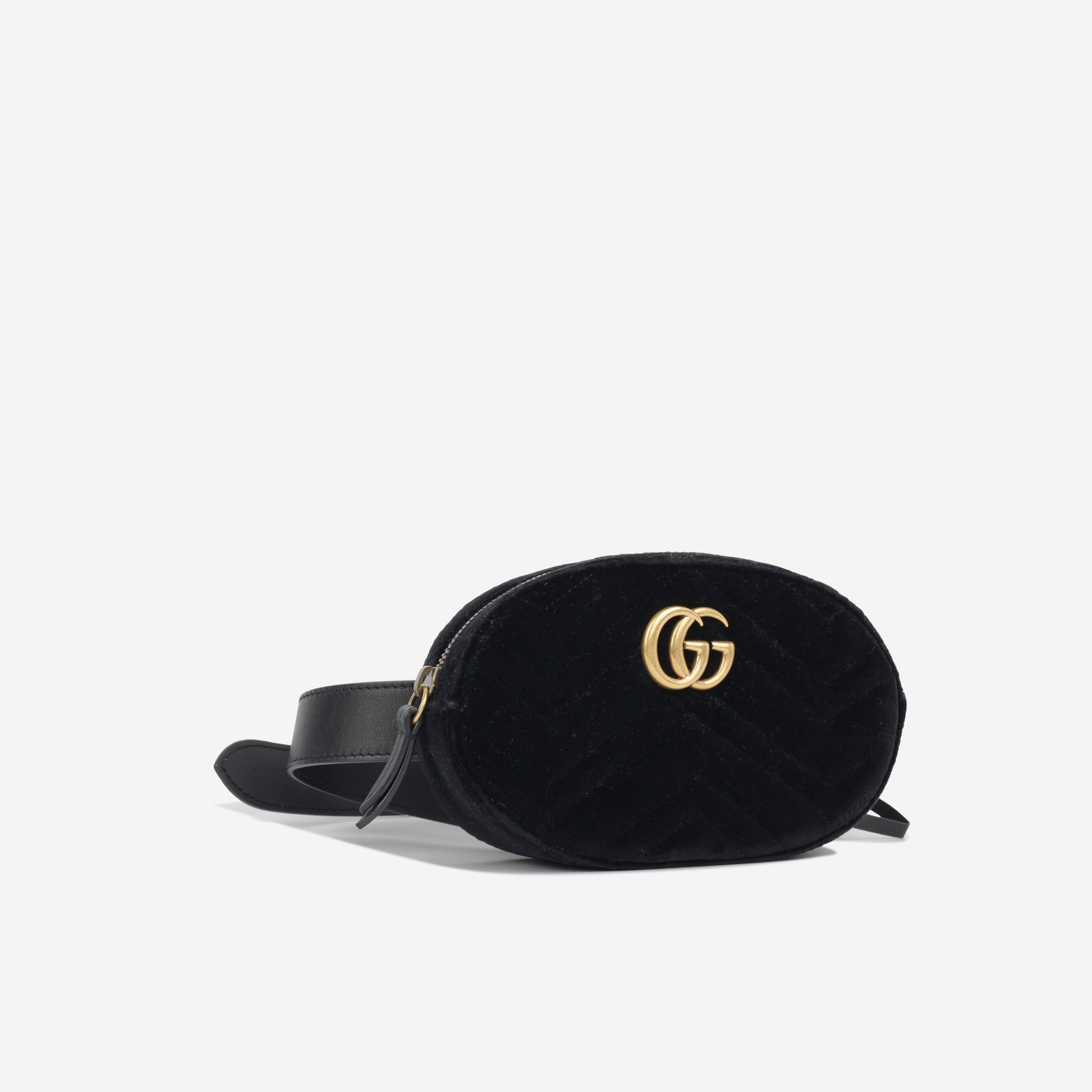 Gucci Marmont Belt Bag Mini Accessory Velvet Ghw