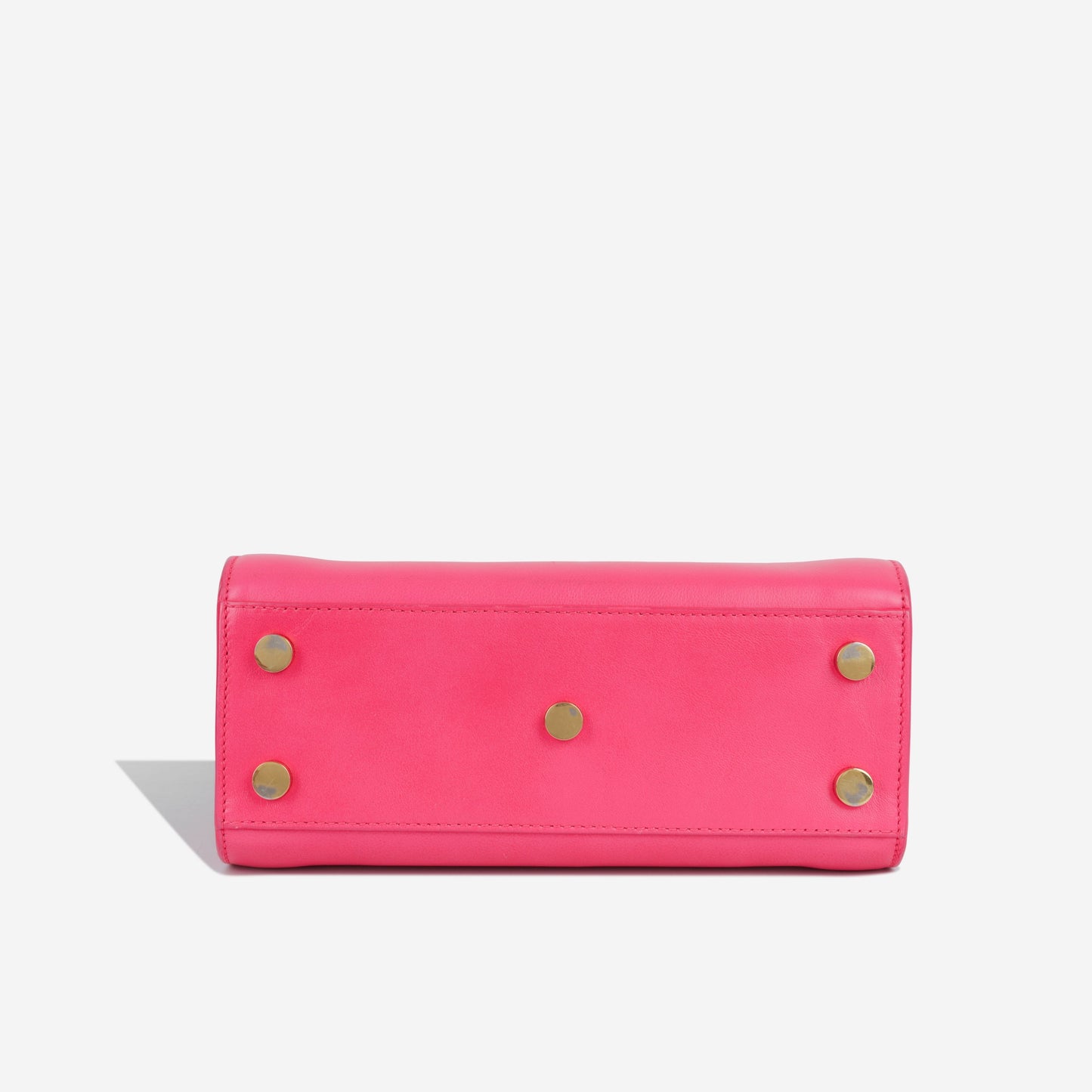 YSL Saint Laurent Nano Sac De Jour Shoulder Bag Pink Calfskin Ghw