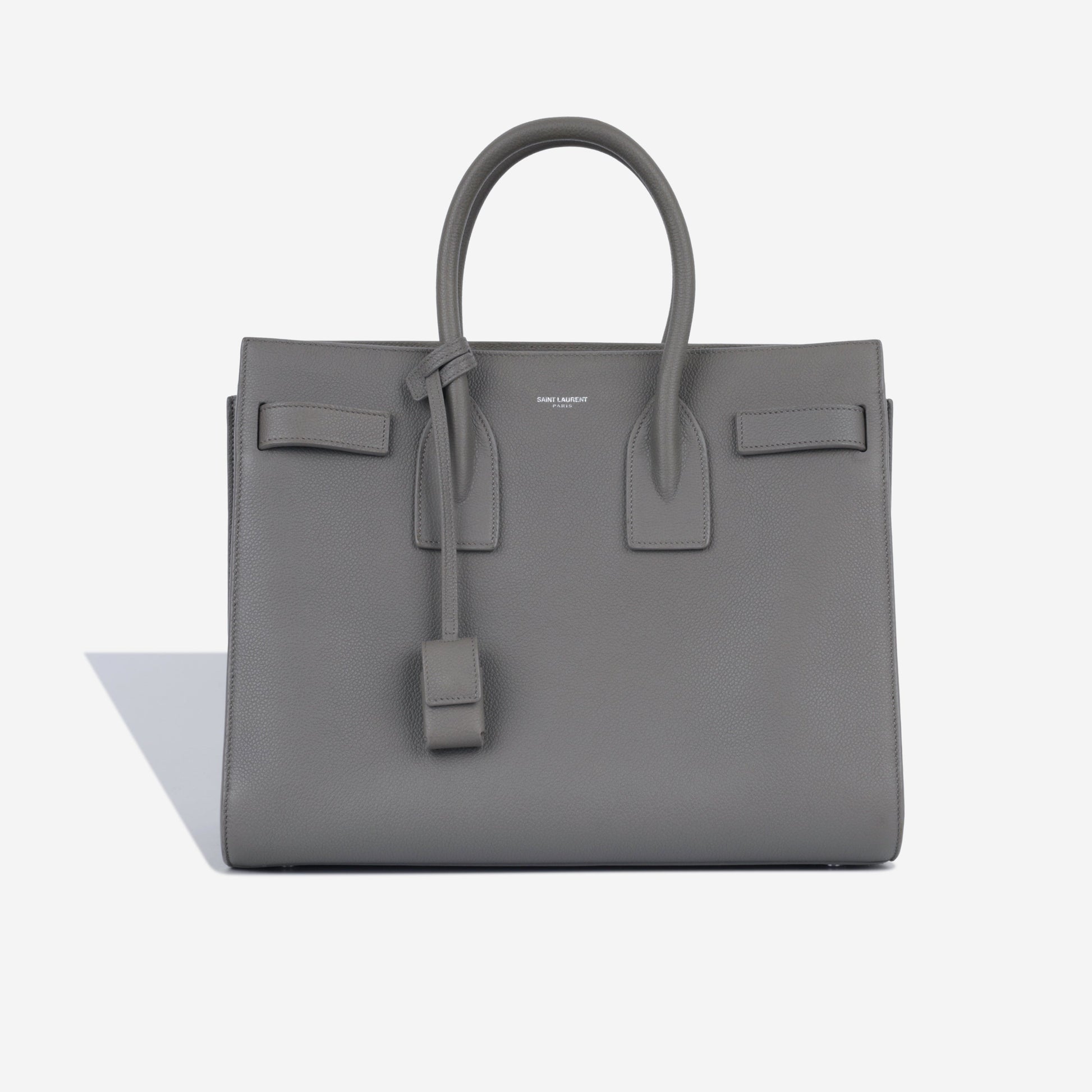 YSL Saint Laurent Sac De Jour Crossbody Bag Small Grained Calfskin Shw