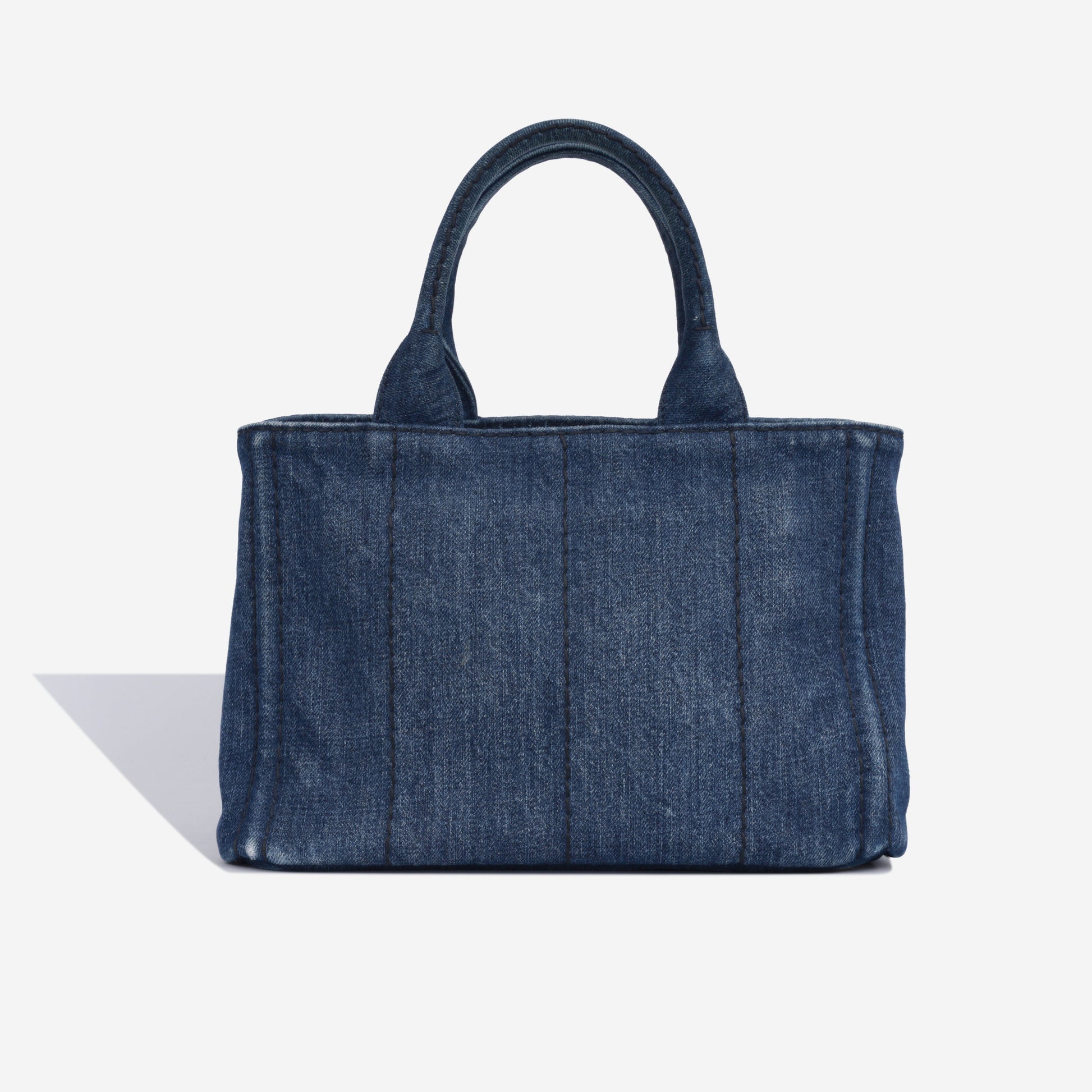 Prada Tote Denim Tote Bag