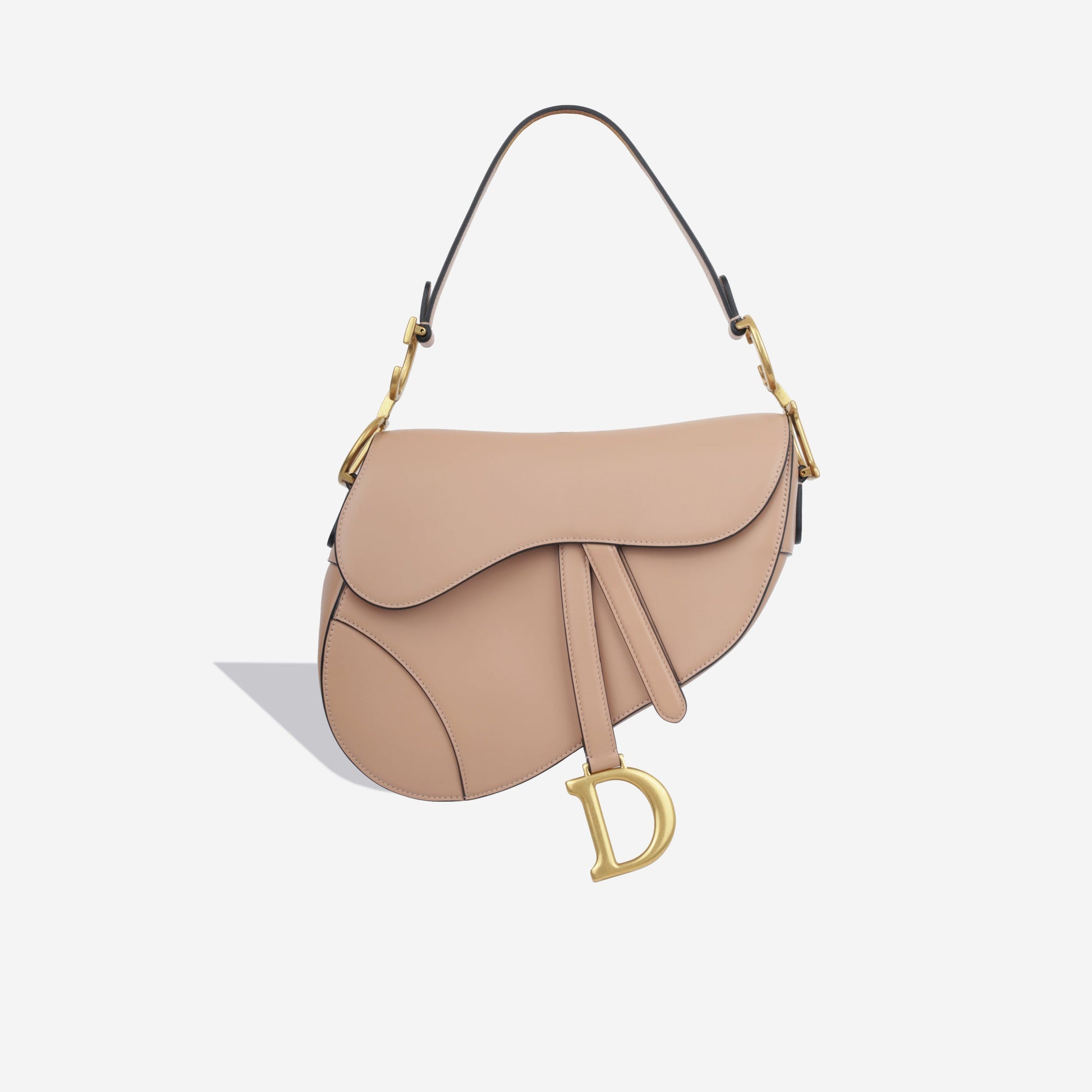 Dior Christian Saddle Bag Medium Shoulder Bag Calfskin Ghw 2019