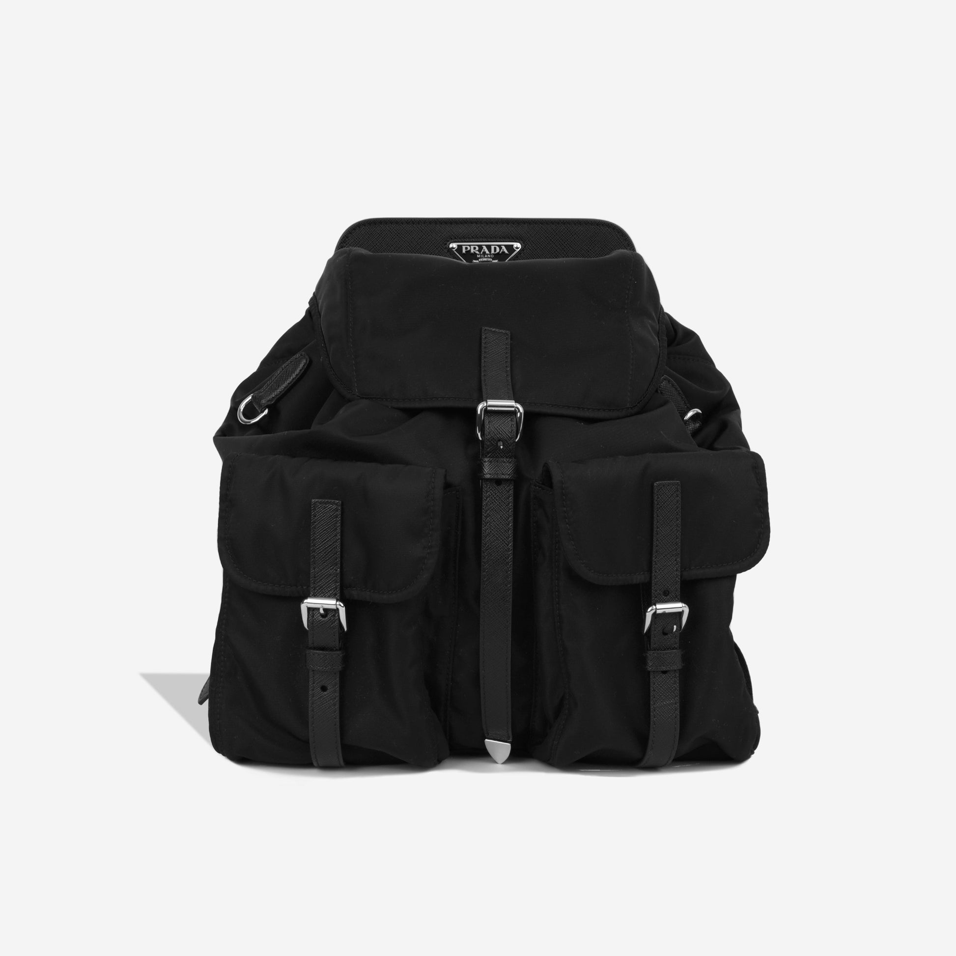 Prada Tessuto Backpack Black Nylon Shw