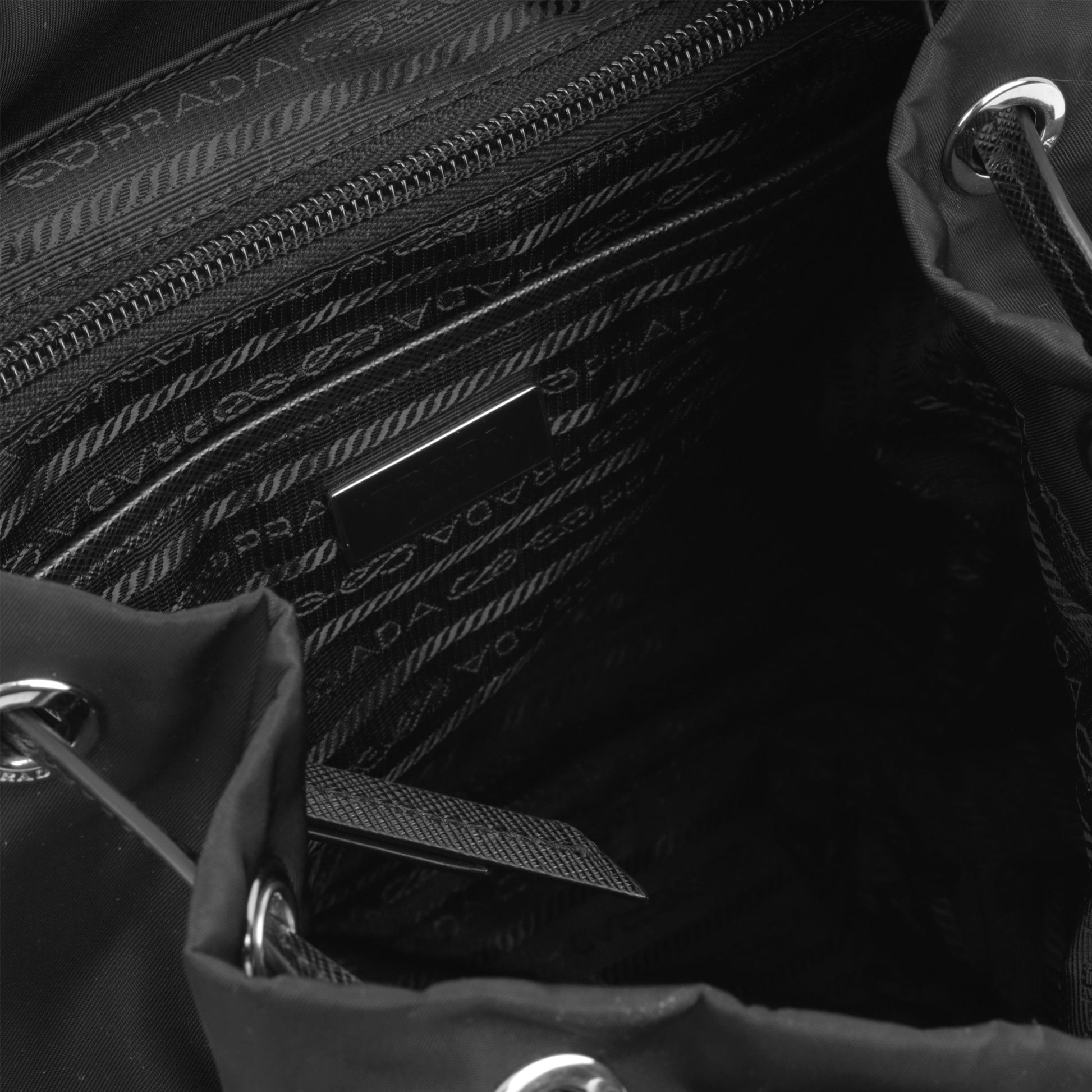 Prada Tessuto Backpack Black Nylon Shw
