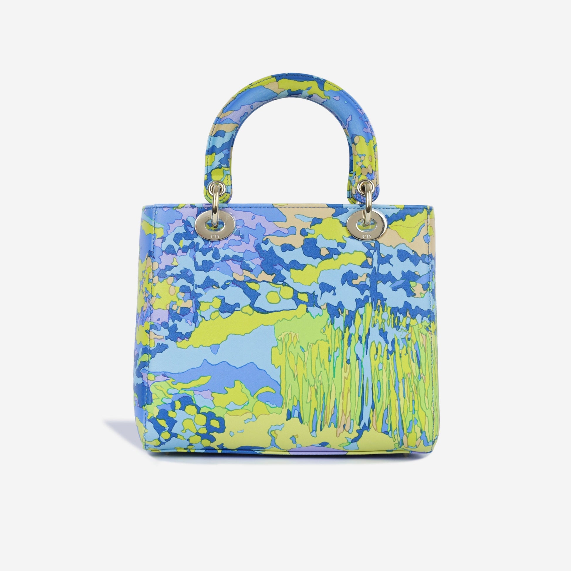 Dior Christian Lady Woods All Over Tote Bag Medium