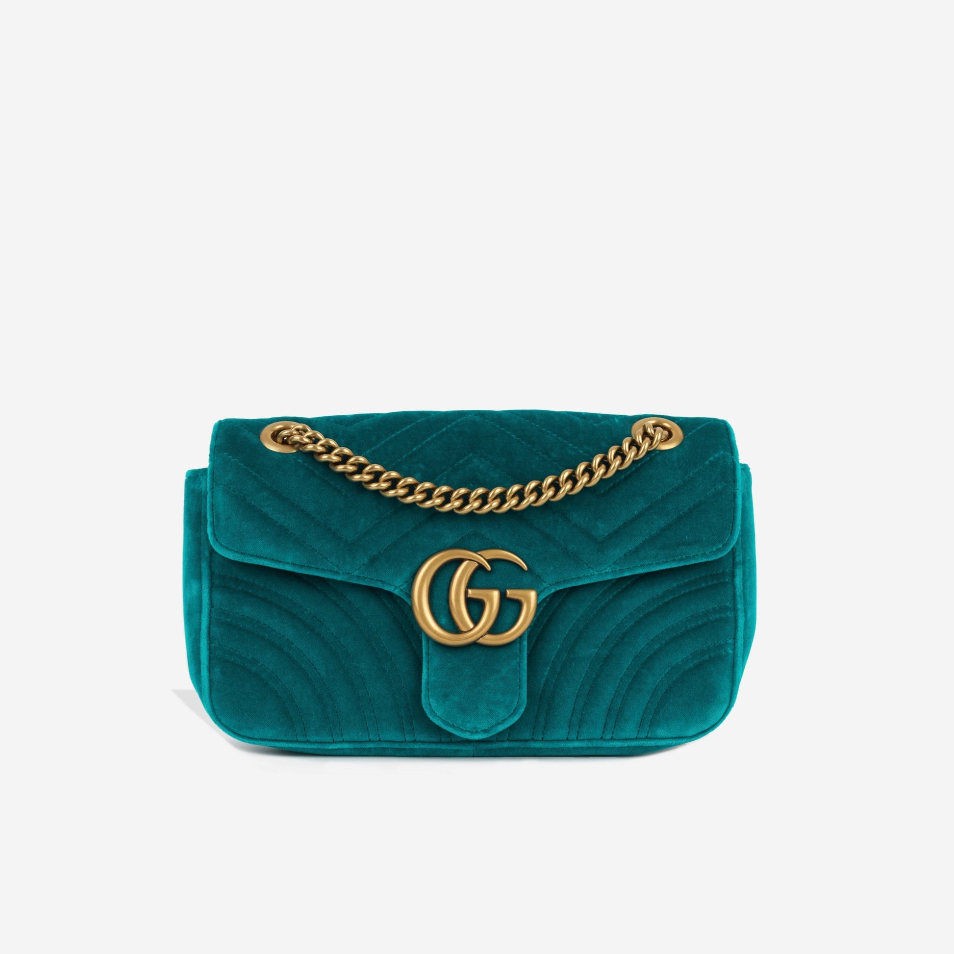 Gucci Marmont Bag Velvet Small Shoulder Bag