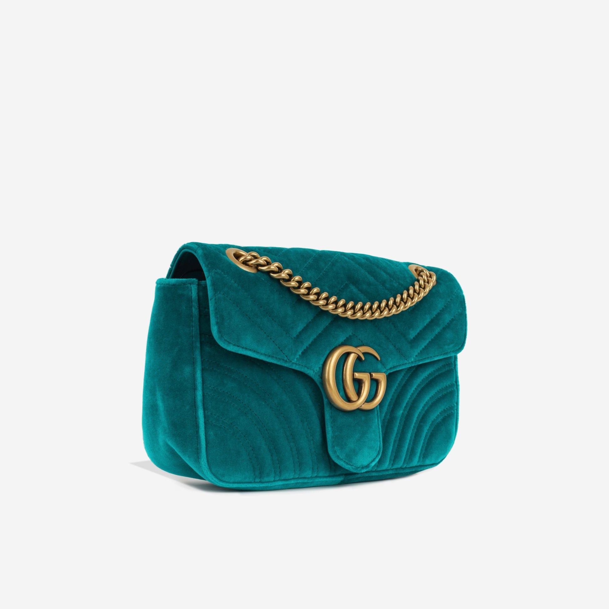 Gucci Marmont Bag Velvet Small Shoulder Bag
