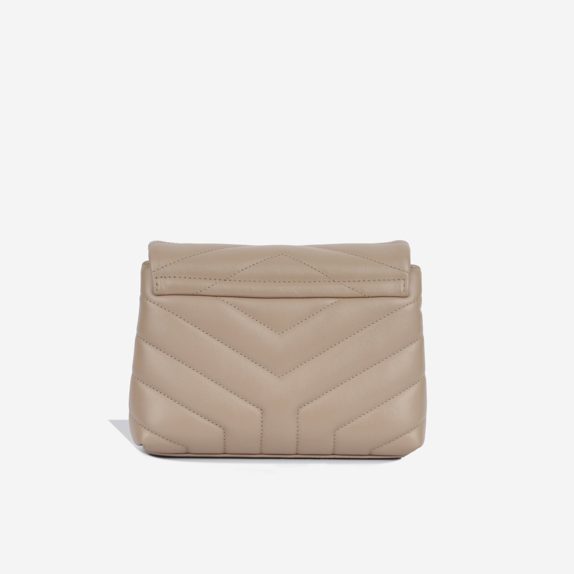 YSL Saint Laurent Loulou Bag Toy Crossbody Bag Bag Taupe Shw