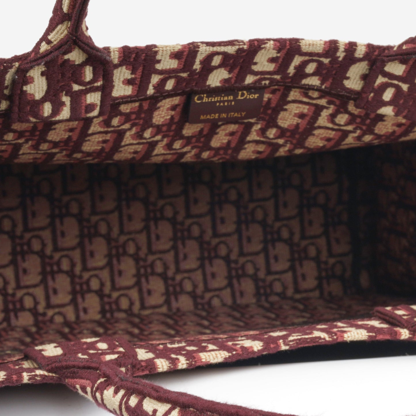 Dior Christian Book Tote Large Tote Bag