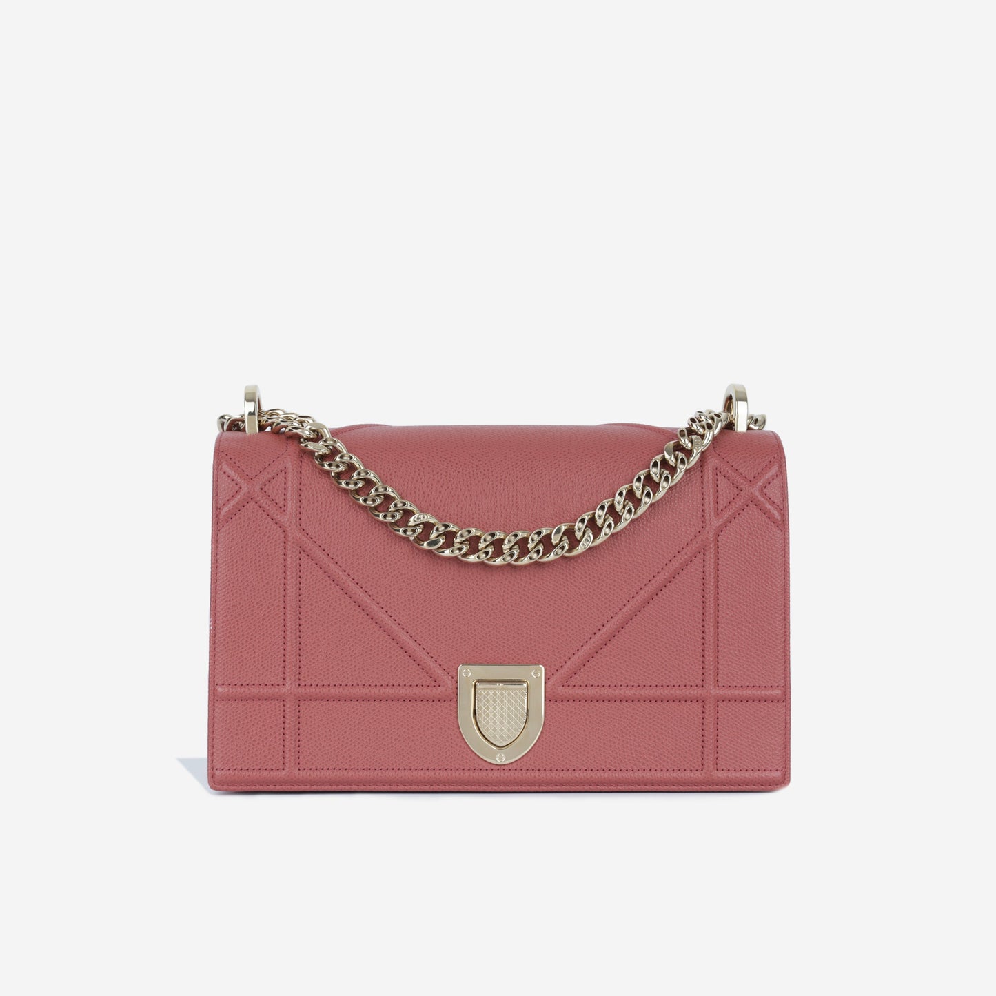 Dior Christian ama Crossbody Bag Medium Grained Leather Cghw