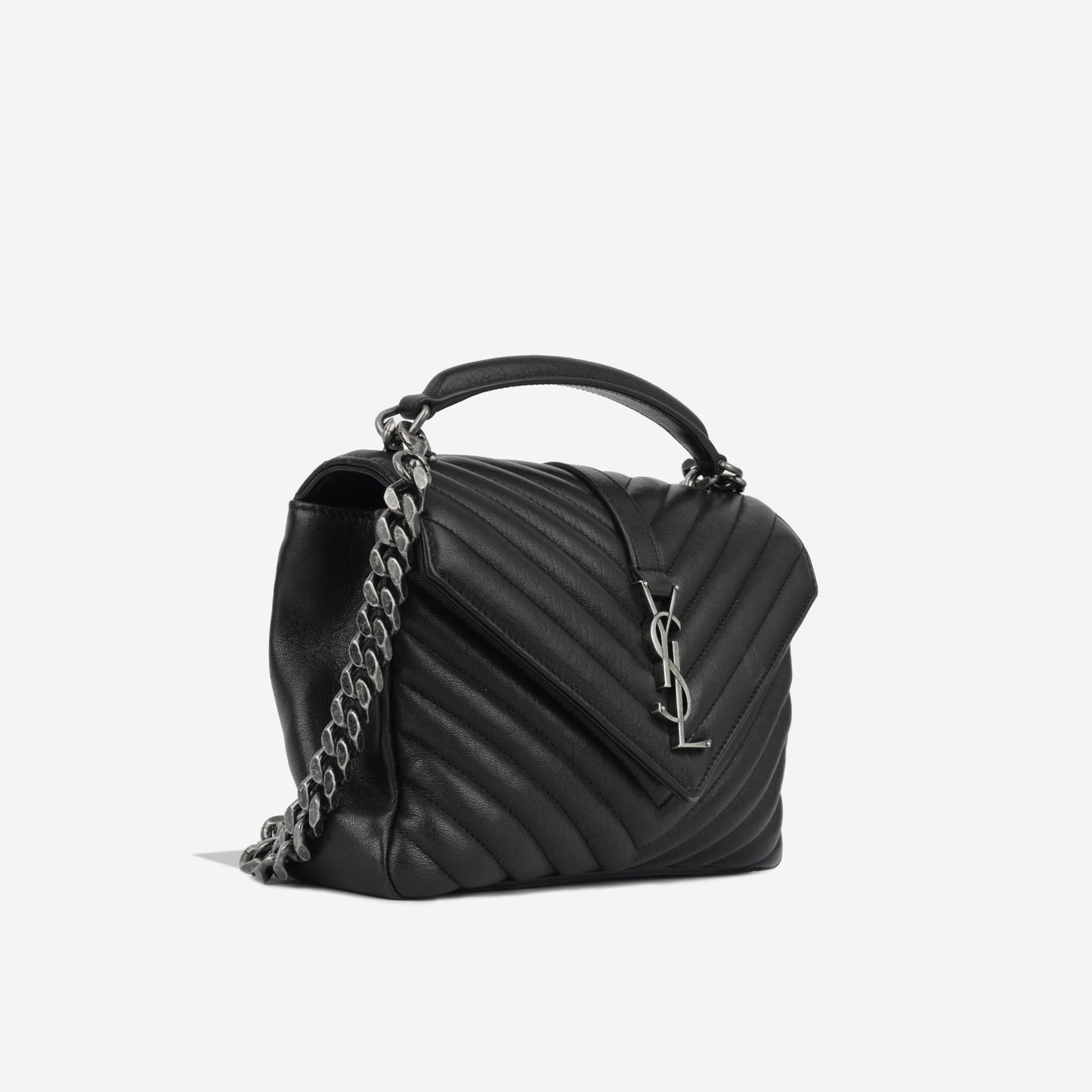 YSL Saint Laurent College Bag Medium Chain Crossbody Bag