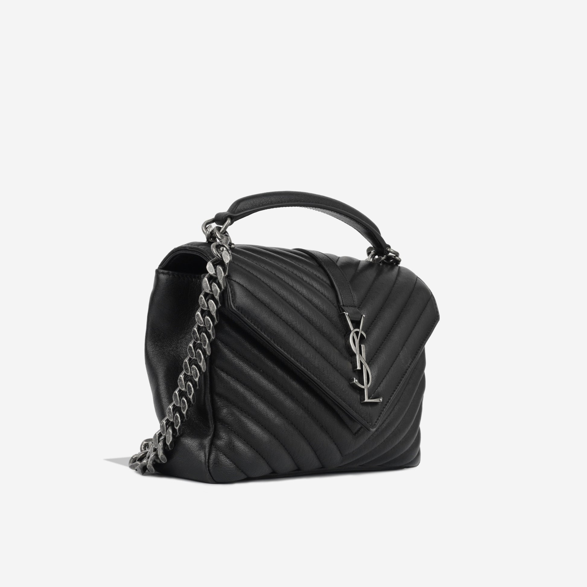 YSL Saint Laurent College Bag Medium Chain Crossbody Bag