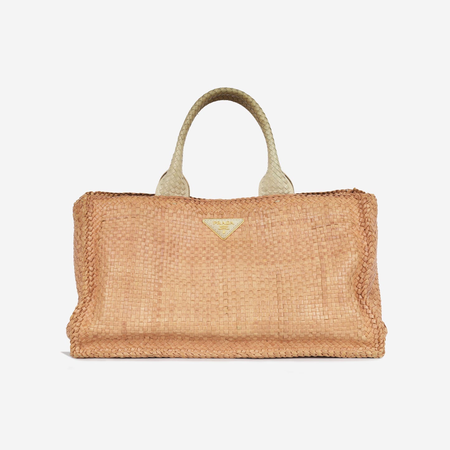 Prada Madras Tote Large Tote Bag