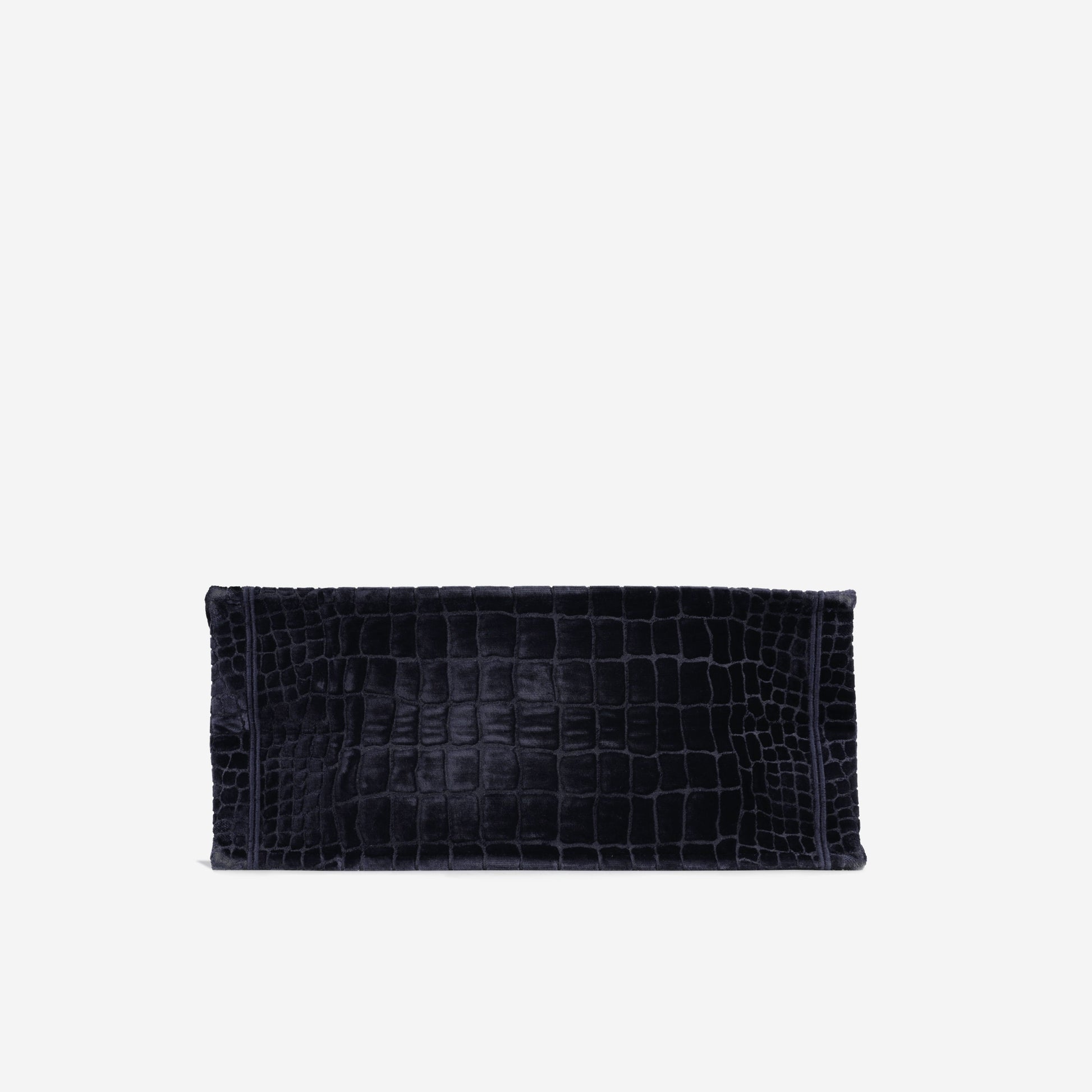 Dior Christian Book Tote Large Tote Bag Embossed Velvet 2021