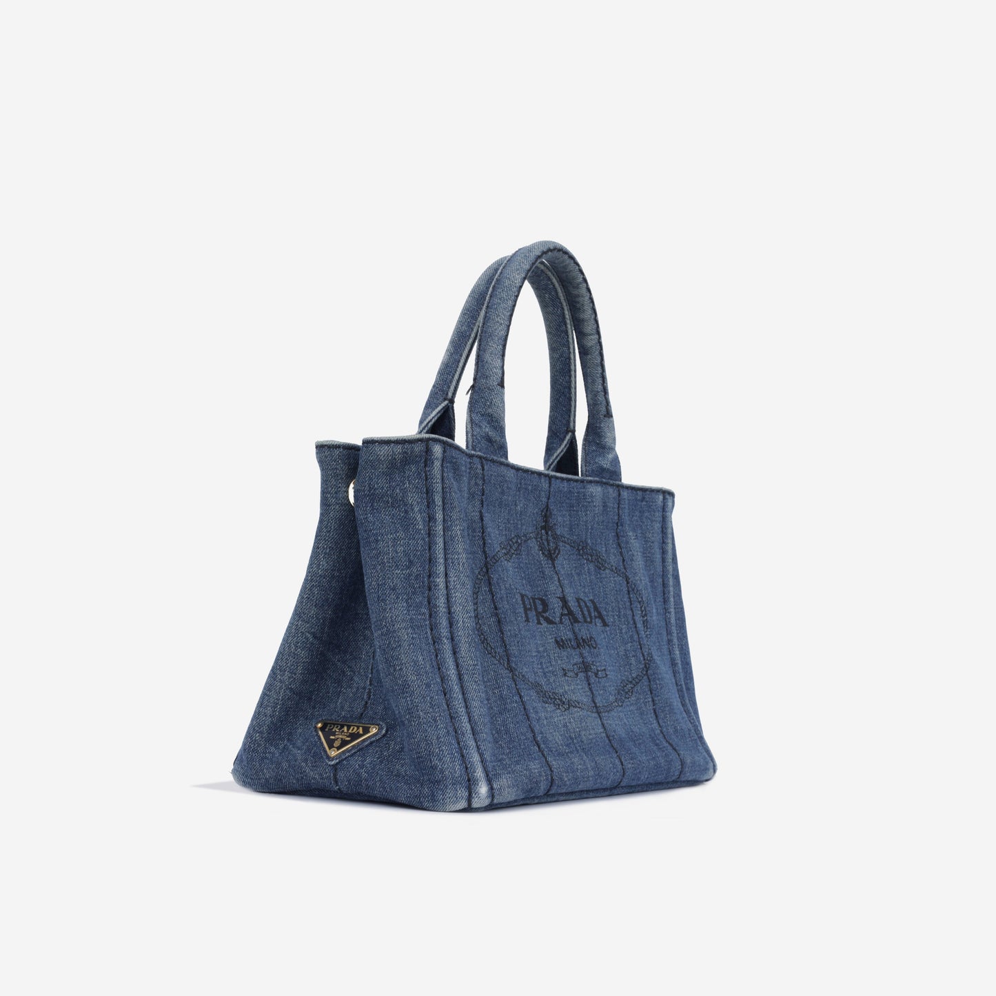Prada Canapa Tote Small Crossbody Bag