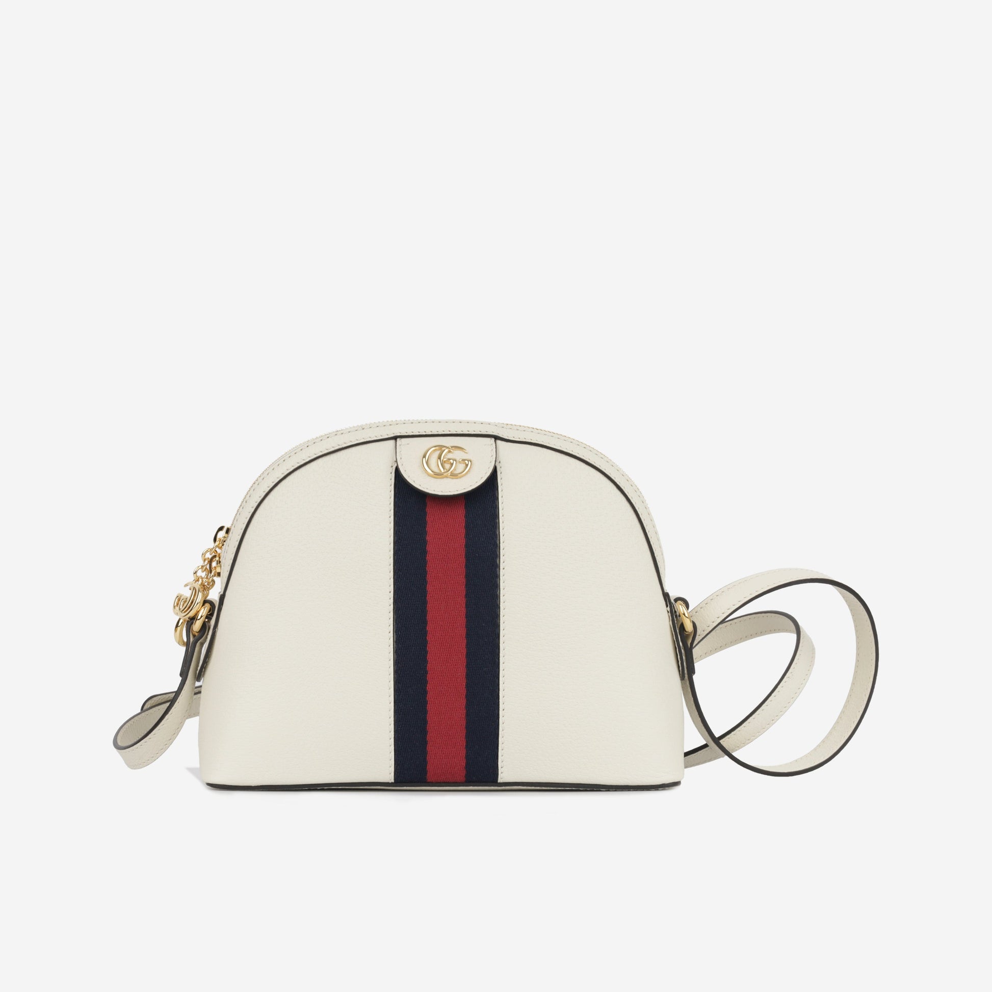Gucci Ophidia Dome Shoulder Bag White Crossbody Bag