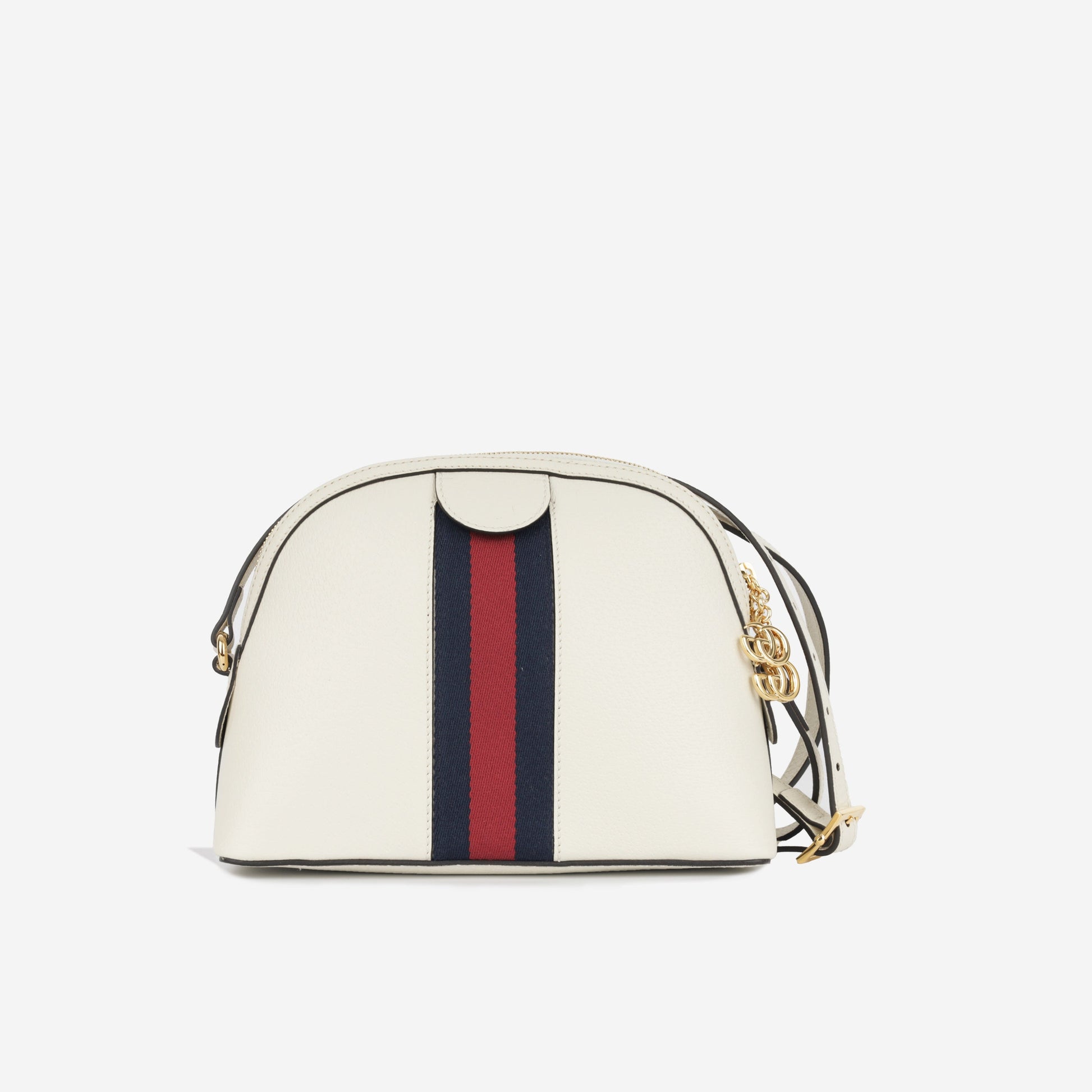 Gucci Ophidia Dome Shoulder Bag White Crossbody Bag